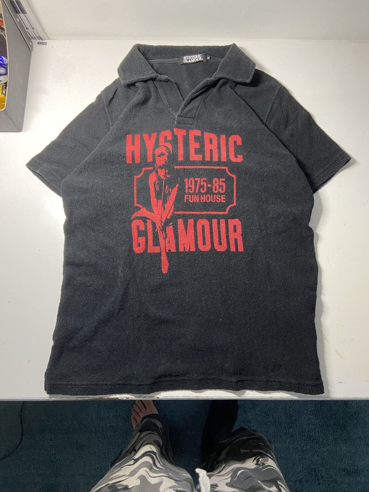 Hysteric Glamour Hysteric glamour “fun house” polo size m Size US M / EU 48-50 / 2 - 1 Thumbnail