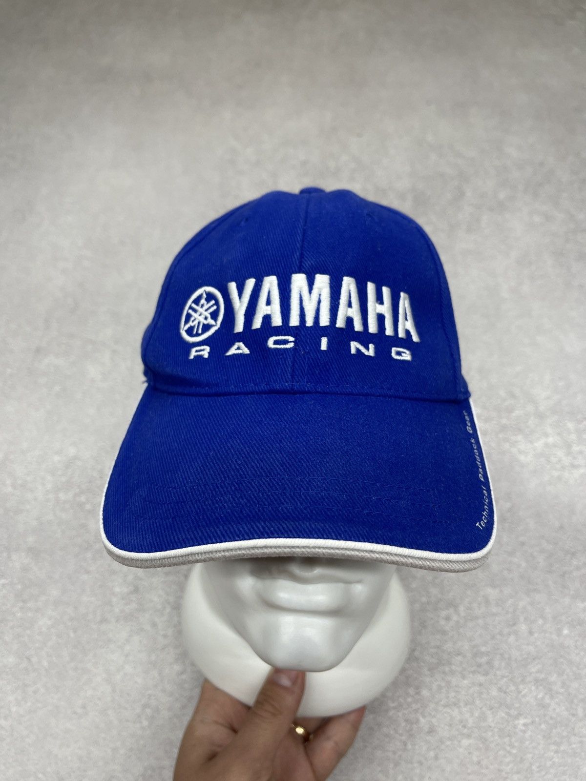 Yamaha Vintage Yamaha Racing Paddock Gear Cap Blue Y2K F1 Size ONE SIZE - 2 Thumbnail