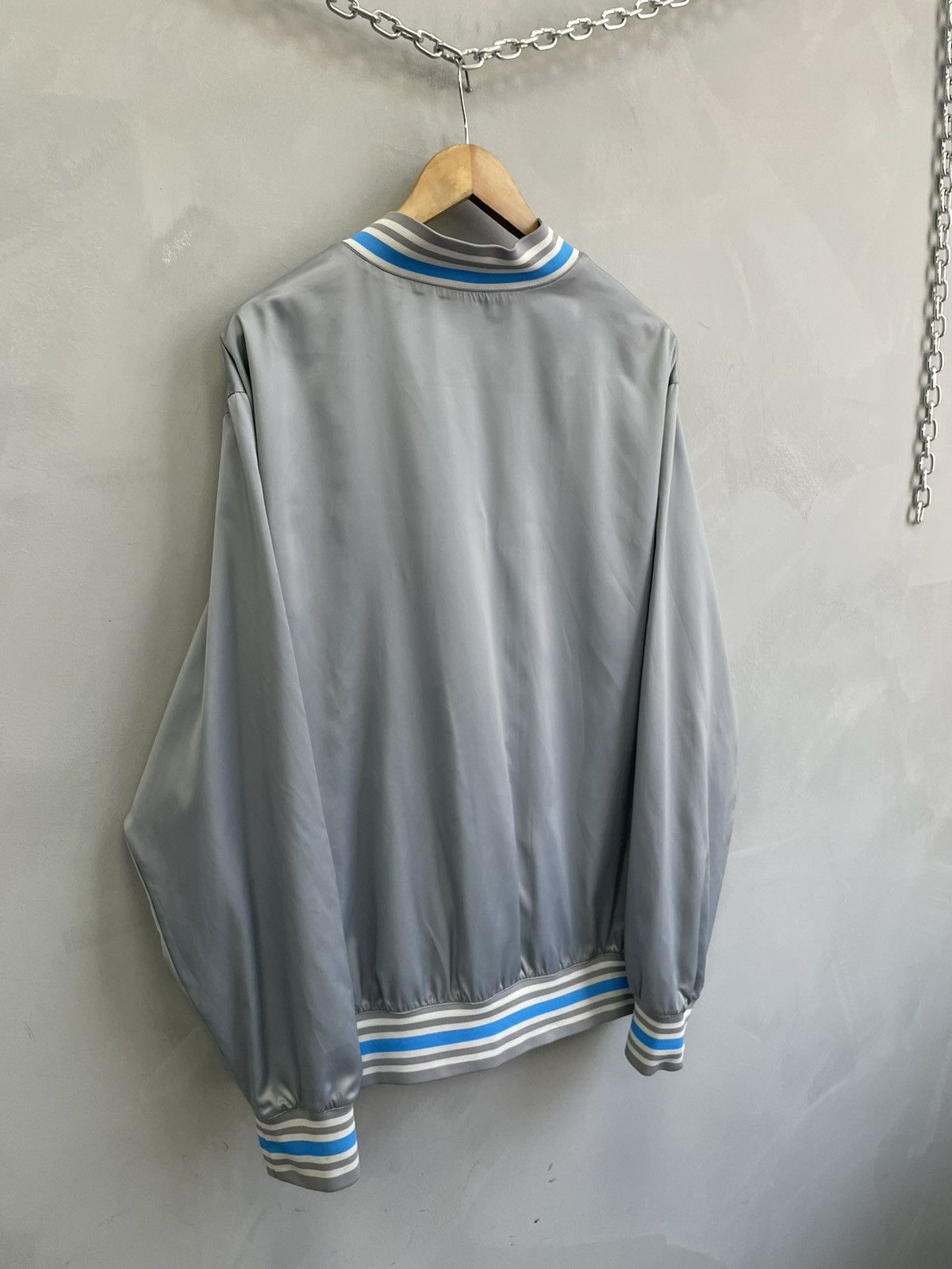 Nike Nike drill swoosh athletic dept. Nylon varsity bomber Size US XL / EU 56 / 4 - 10 Thumbnail