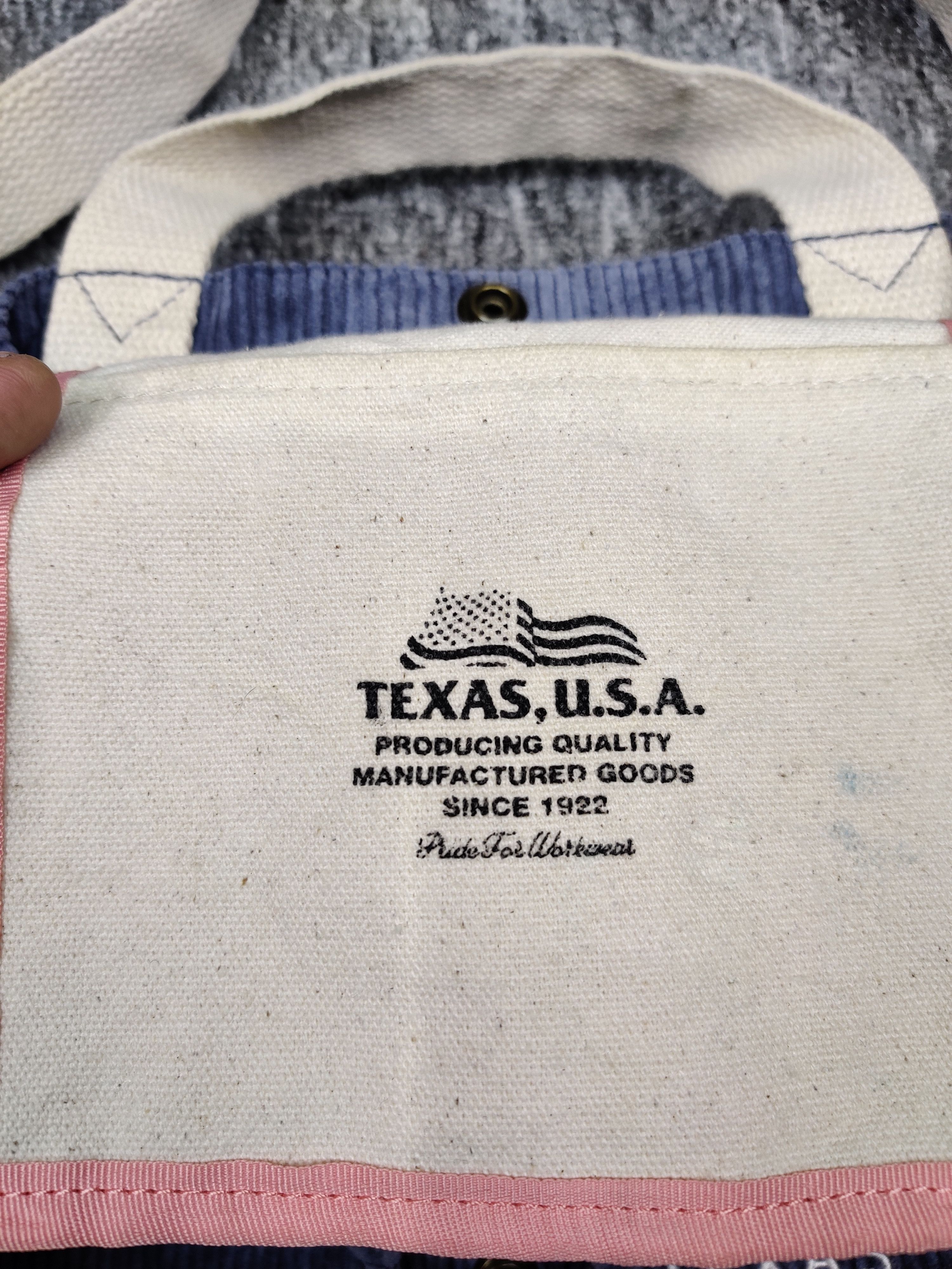 Dickies Vintage Dickies Blue Corduroy 2 way Tote Bag Size ONE SIZE - 6 Thumbnail