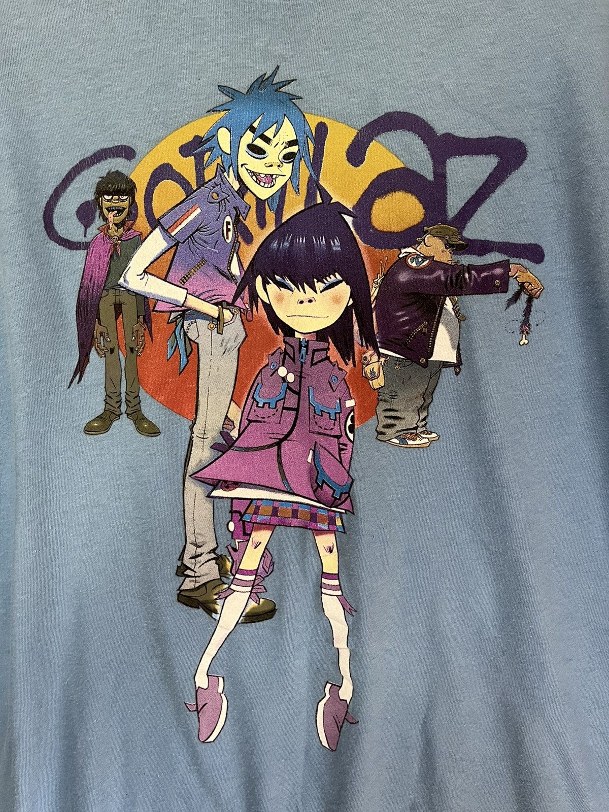 Band Tees Gorillaz T-Shirt Sz. M Size US M / EU 48-50 / 2 - 2 Thumbnail