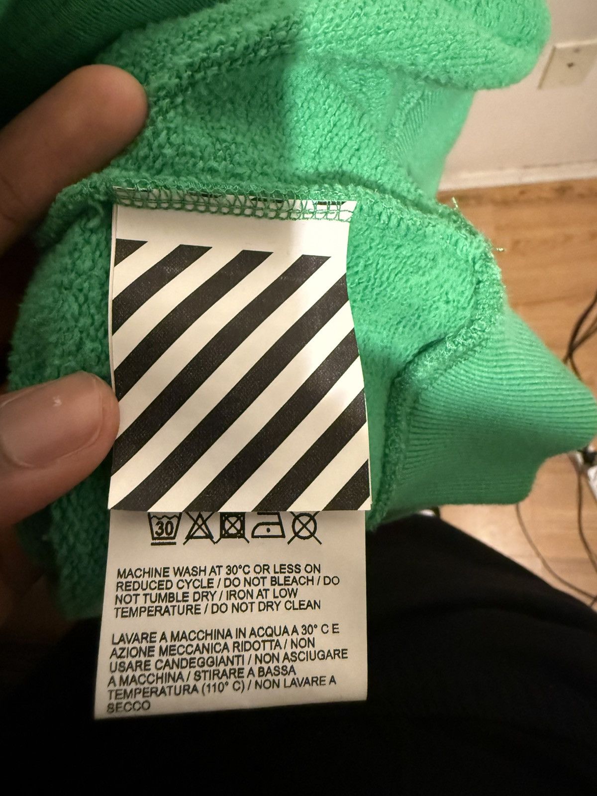 Off-White Off White Public Television Hoodie Size US L / EU 52-54 / 3 - 5 Thumbnail