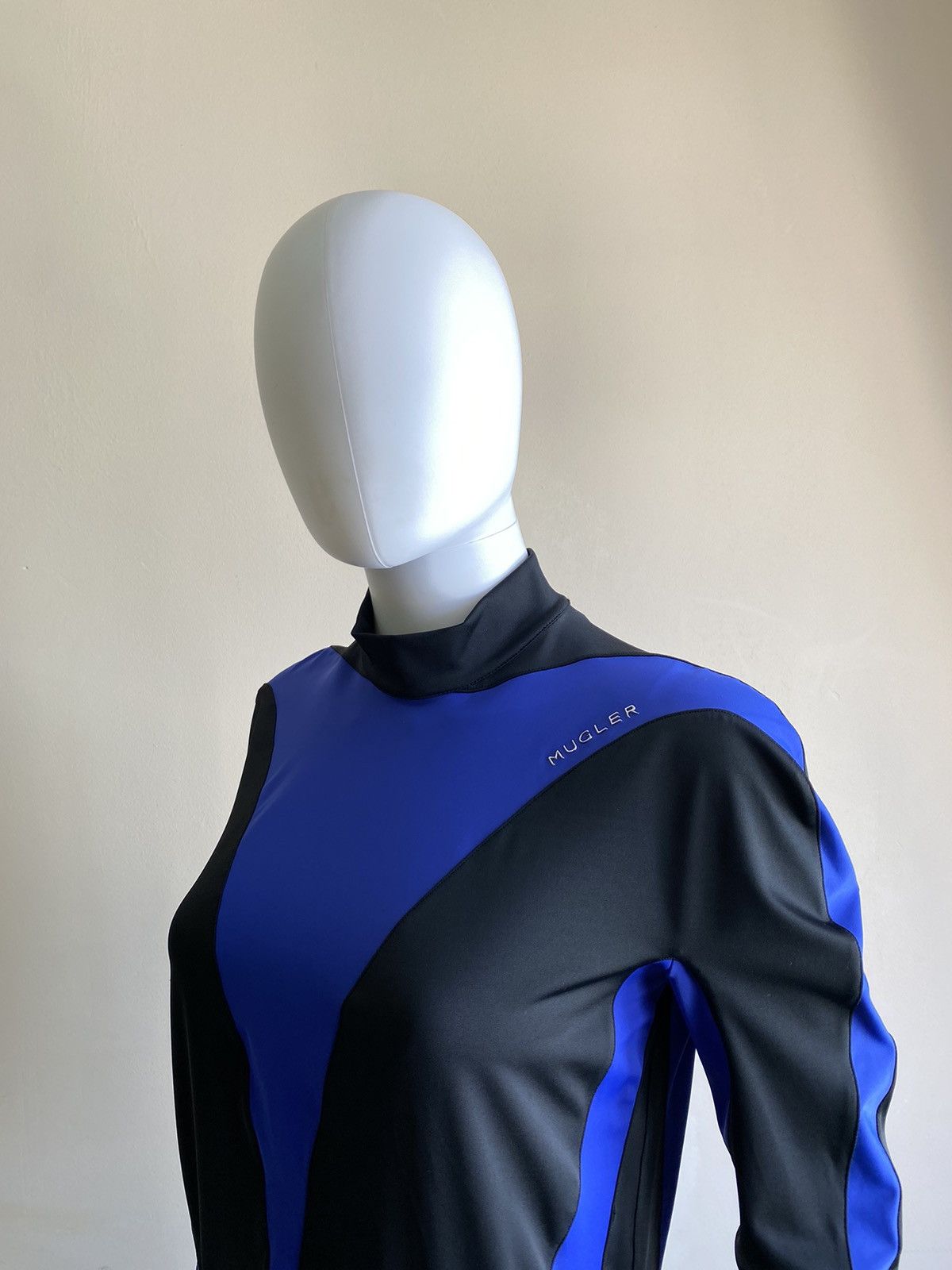 H&M × Mugler Mugler x H&M Womens Spiral Paneled Mini Dress Size XL-XXL Size XL / US 12-14 / IT 48-50 - 8 Thumbnail