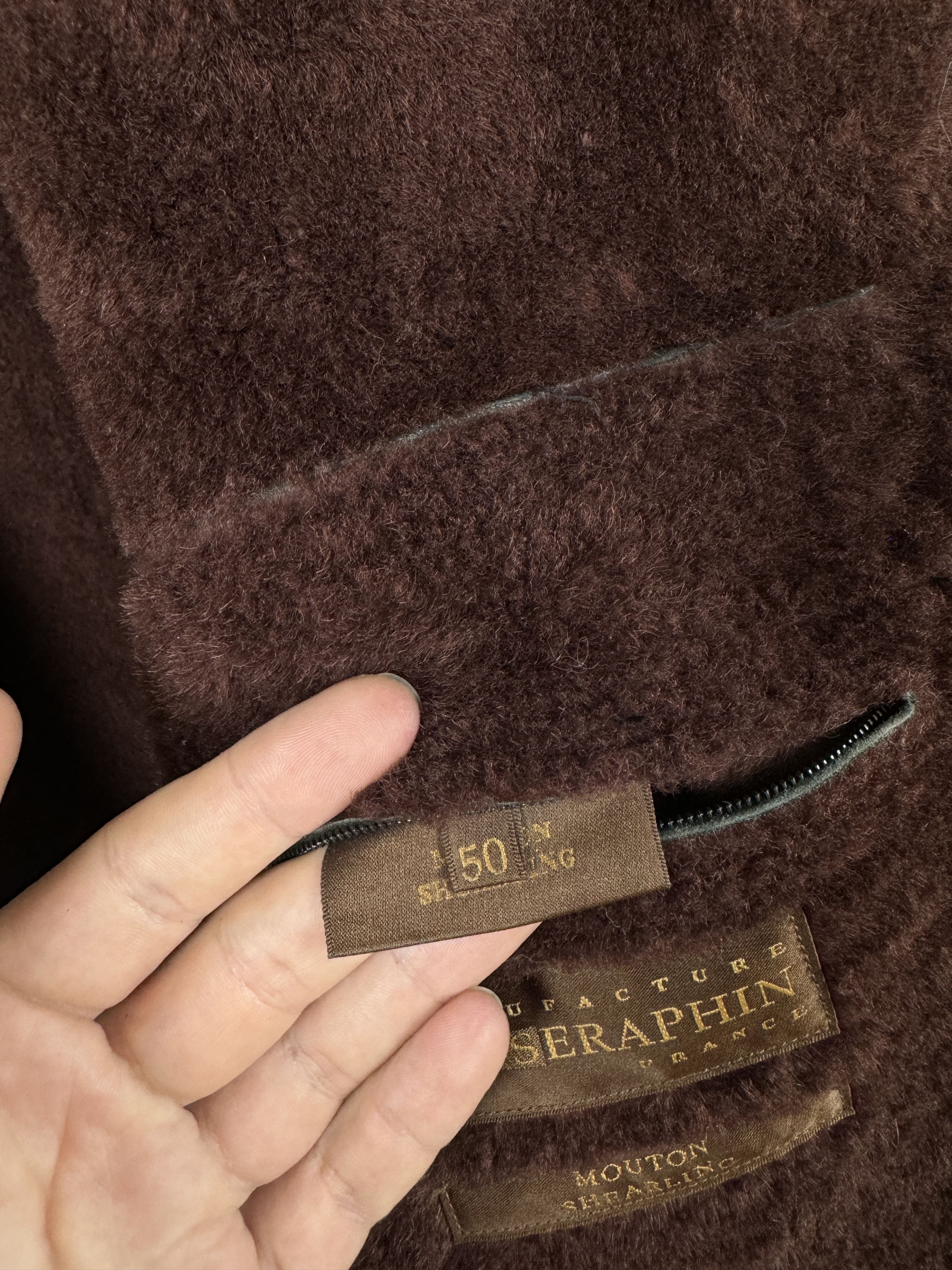SERAPHIN RRP 9000$ Seraphin Mouton Shearling made in France jacket Size US M / EU 48-50 / 2 - 25 Thumbnail