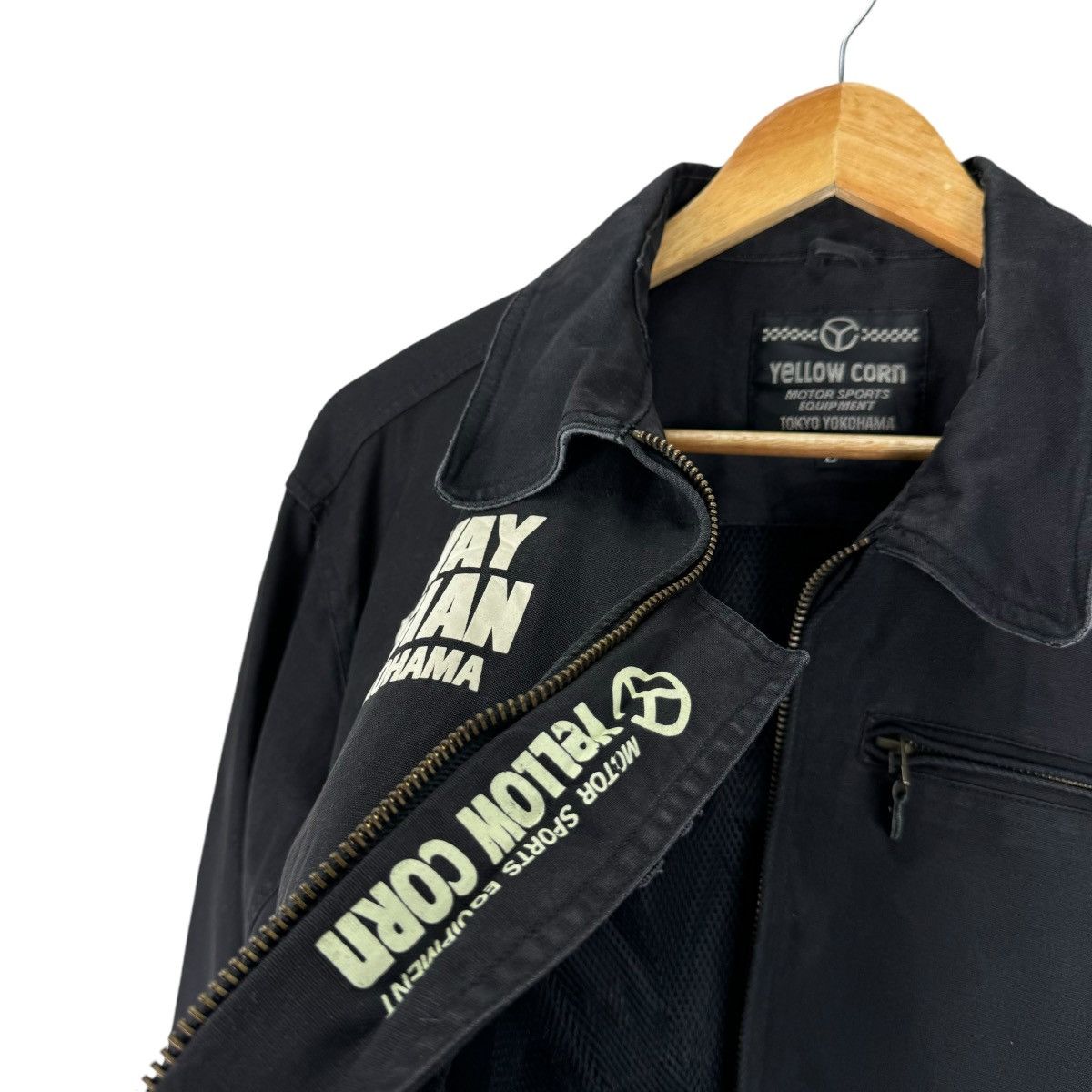 Sports Specialties × YELLOW CORN ⚡️YELLOW CORN SLEDGE HAMMER MOTORCYCLE JACKET Size US L / EU 52-54 / 3 - 6 Thumbnail