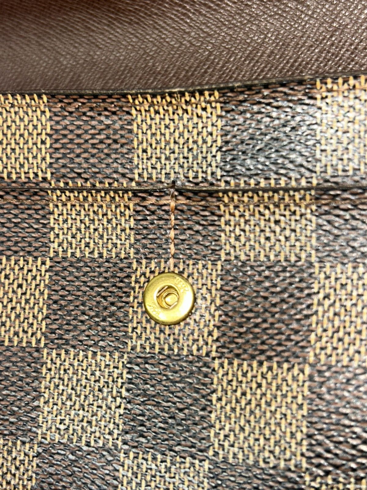 Louis Vuitton Louis Vuitton Damier Ebene Sarah Wallet Size ONE SIZE - 7 Thumbnail