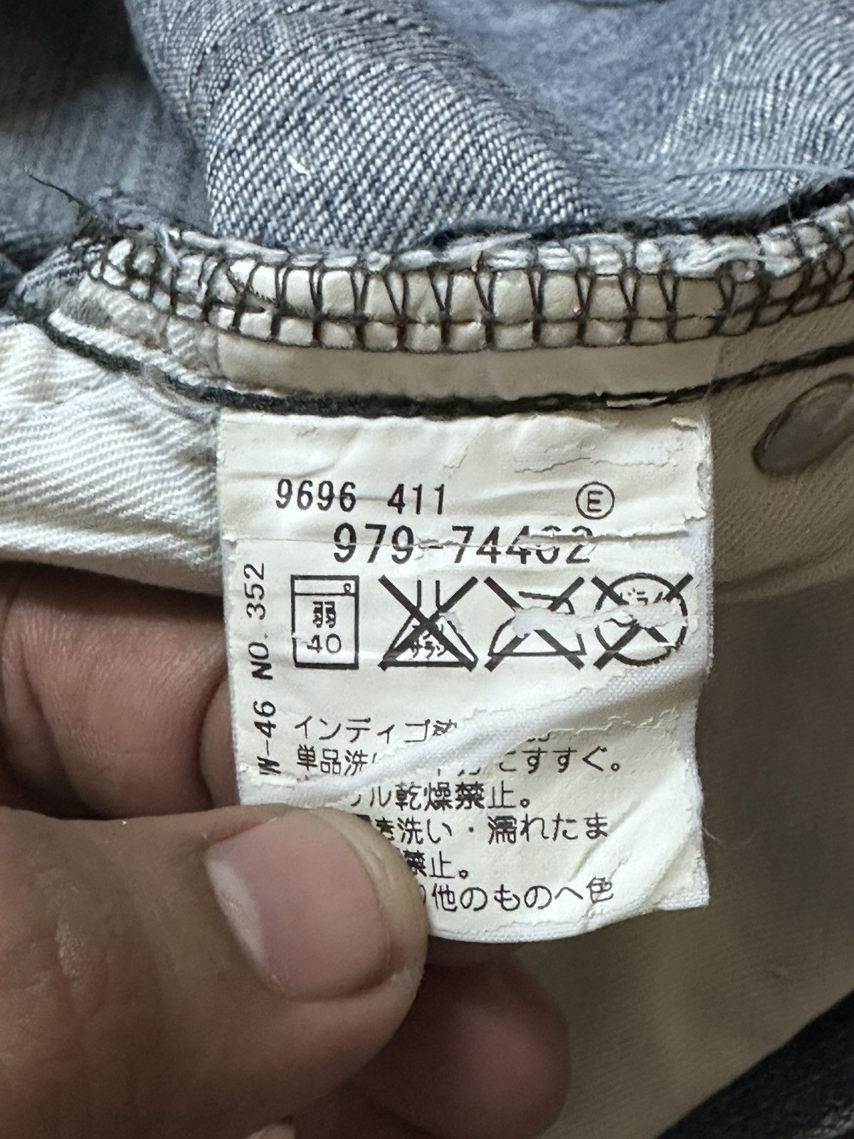 Takeo Kikuchi Vintage Takeo Kikuchi Faded Grunge Distressed Denim Size US 30 / EU 46 - 9 Thumbnail