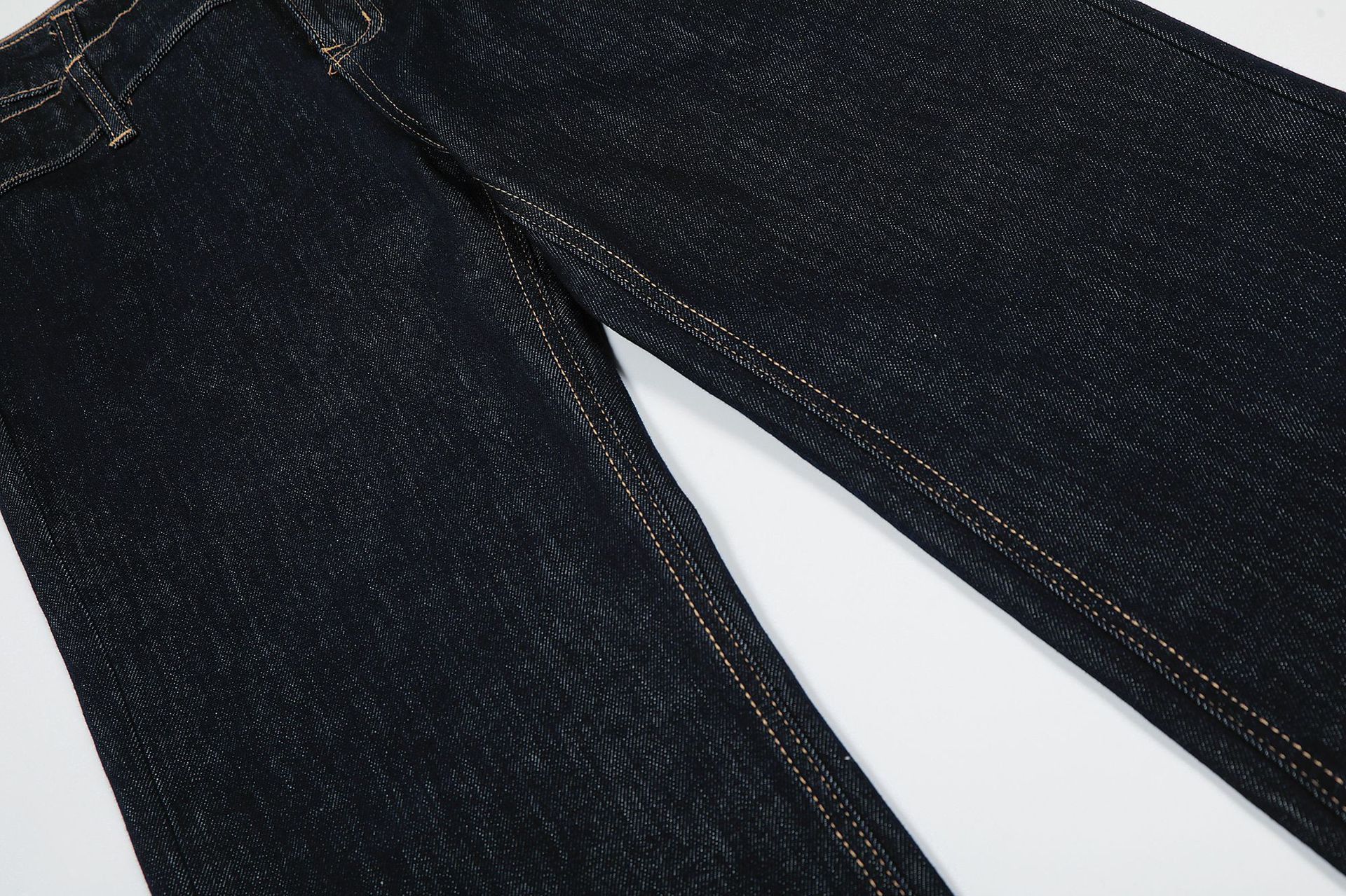 Jean American men's blue loose straight casual retro jeans Size US 32 / EU 48 - 4 Thumbnail