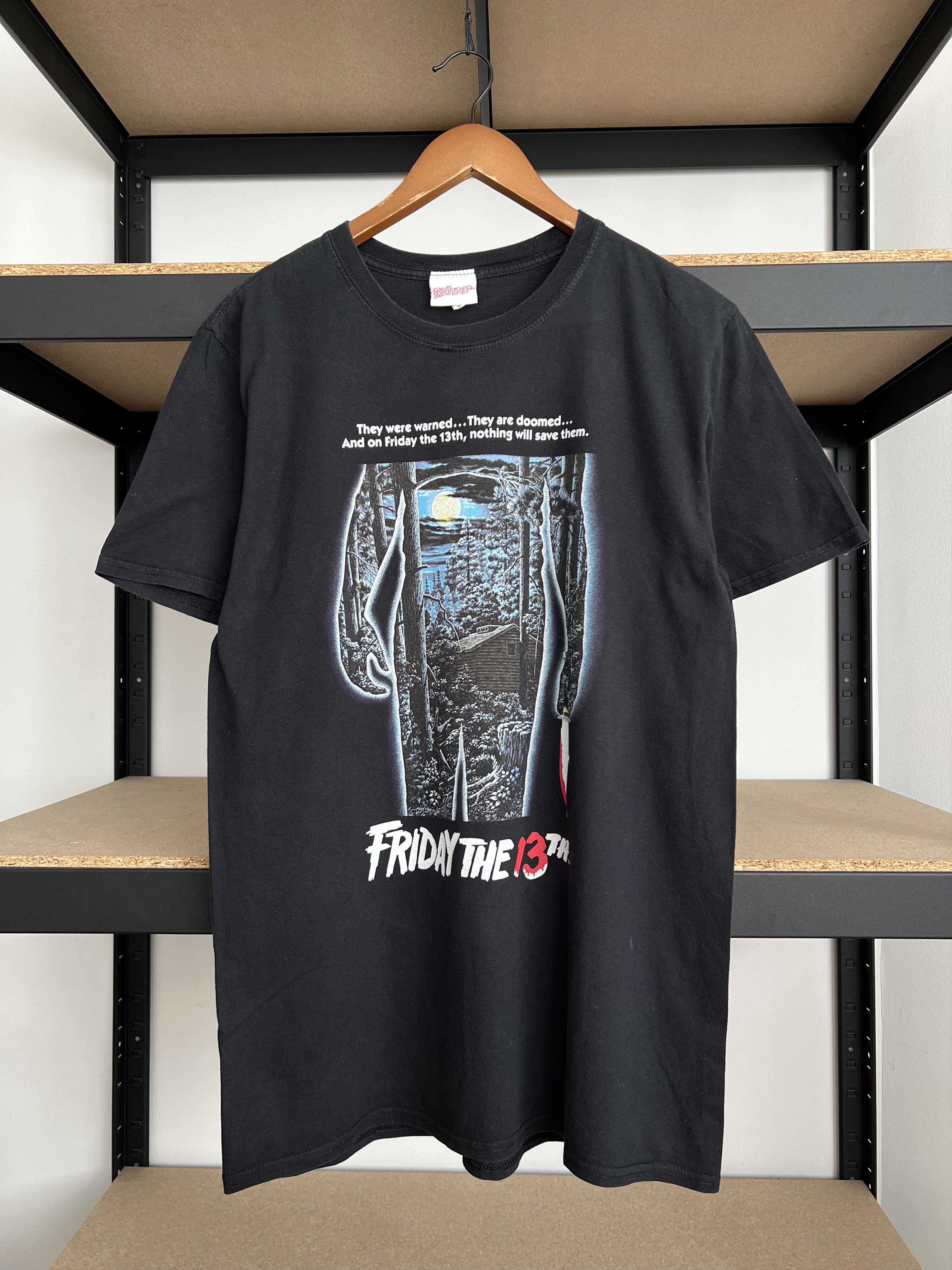 Expert Horror Vintage 2018 Friday the 13th Horror Movie Black T-shirt Size US L / EU 52-54 / 3 - 1 Thumbnail