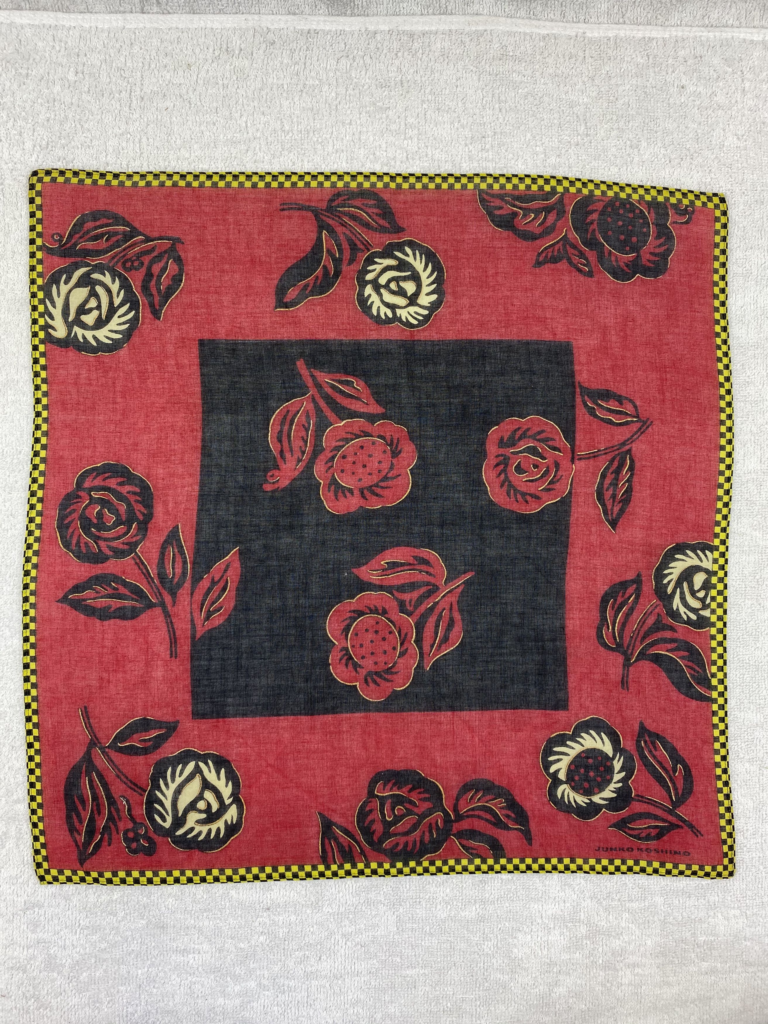 Japanese Brand × Mr. Junko × Vintage Junko Koshino Handkerchief / Bandana / Neckerchief Size ONE SIZE - 3 Thumbnail