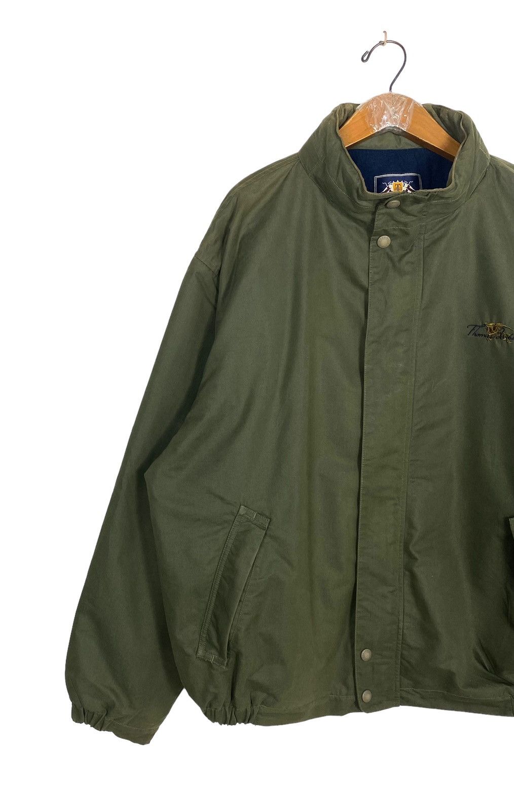 Burberry Rare‼️ Thomas Burberry Jacket Hoodie Size US XL / EU 56 / 4 - 2 Thumbnail