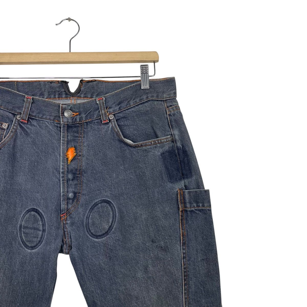Walter Van Beirendonck W&Lt Walter Van Beirendonck Padded Pistol Holster Jeans Size US 34 / EU 50 - 5 Thumbnail