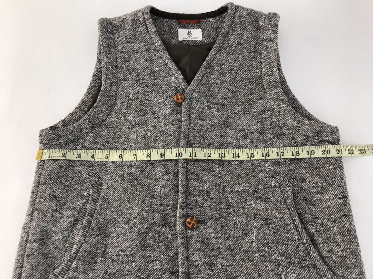 Hush Puppies Vintage Vest Hush Puppies Wooden Button Up Style Size US M / EU 48-50 / 2 - 10 Thumbnail