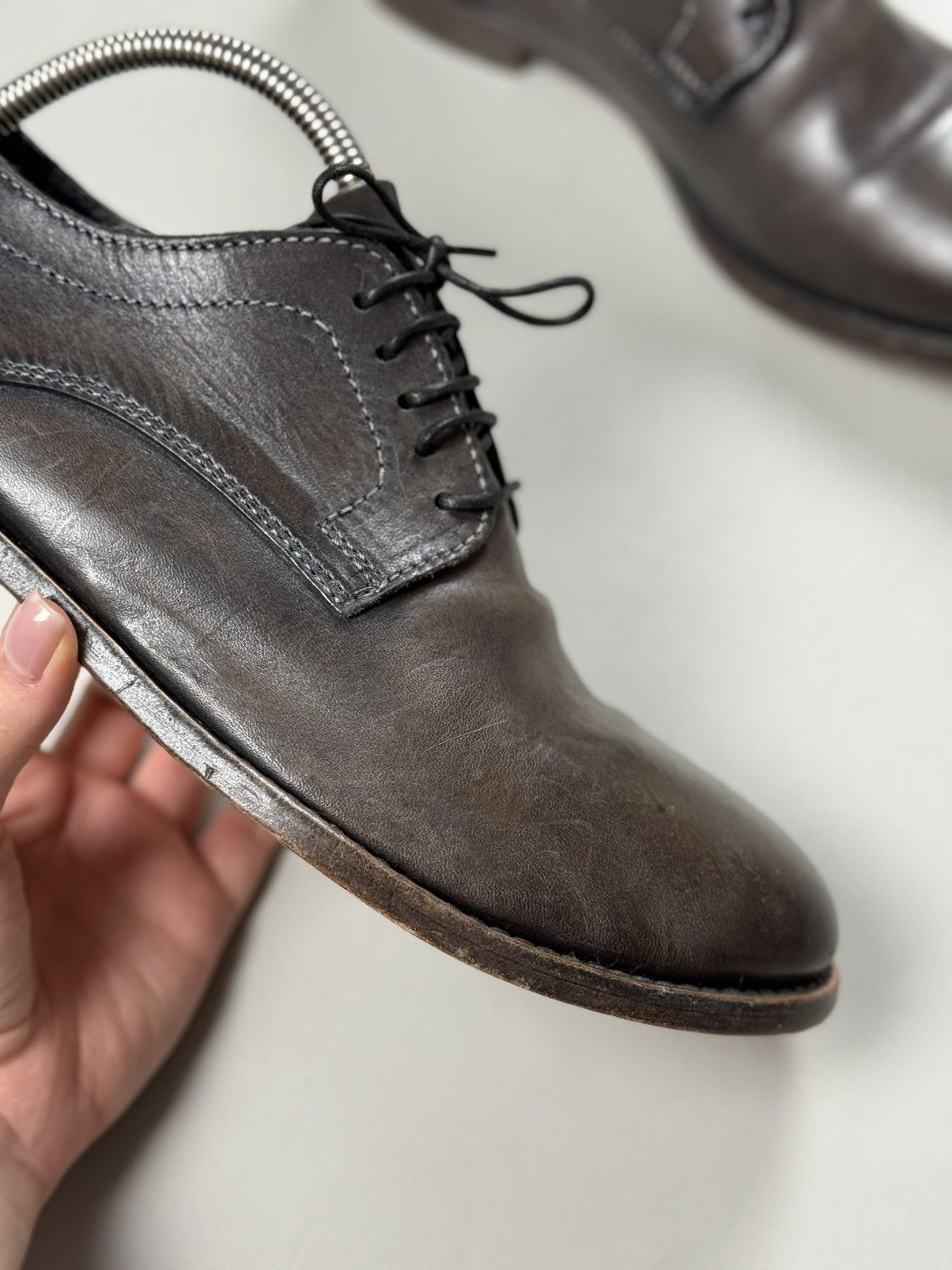 MoMA MOMA Avant-Garde Leather Lace Up Classic Formal Derby Shoes Size US 9 / EU 42 - 7 Thumbnail
