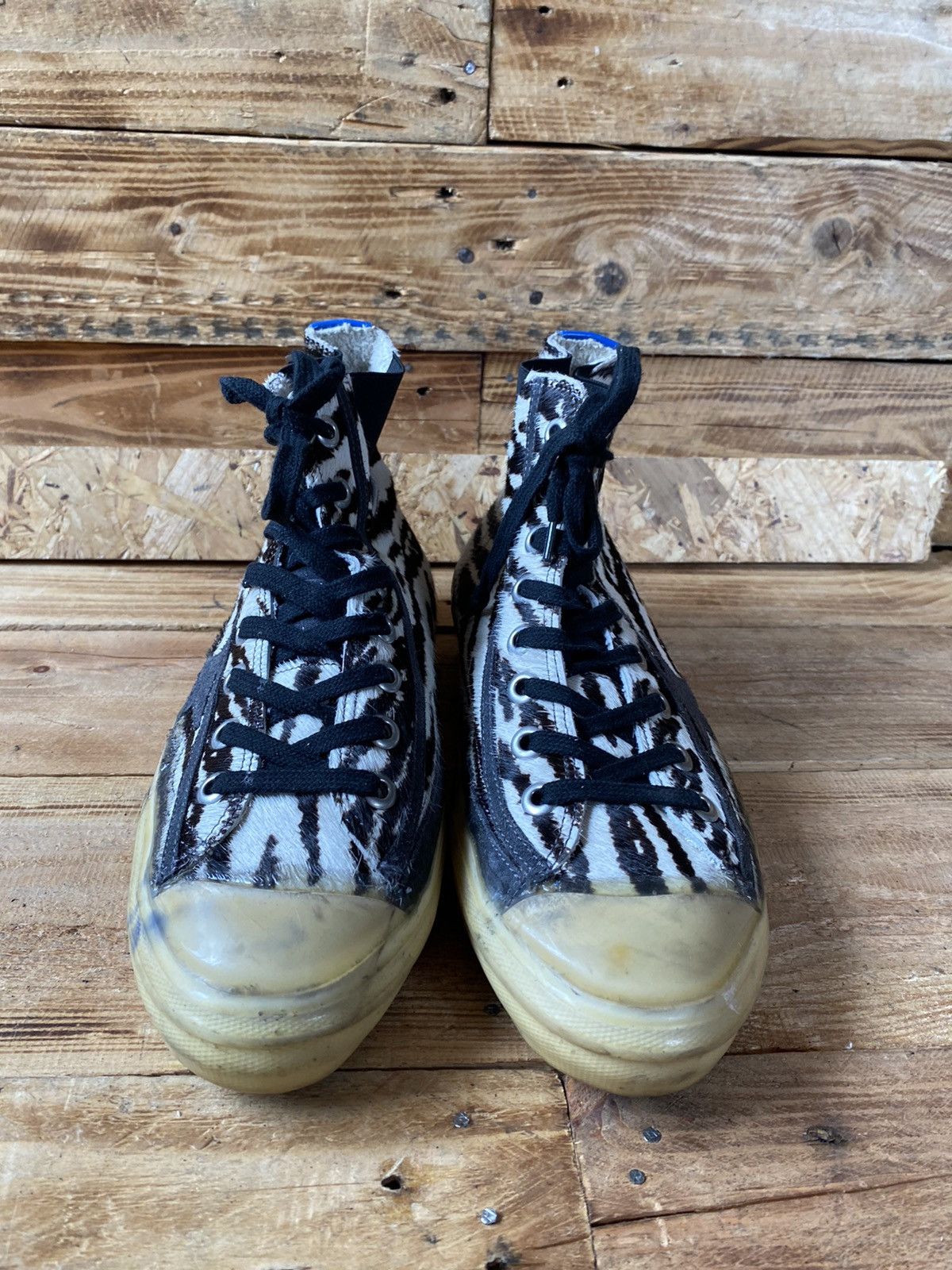 Golden Goose Golden goose V-star hi-top sneakers animal print sz 41 Size US 8 / EU 41 - 3 Thumbnail