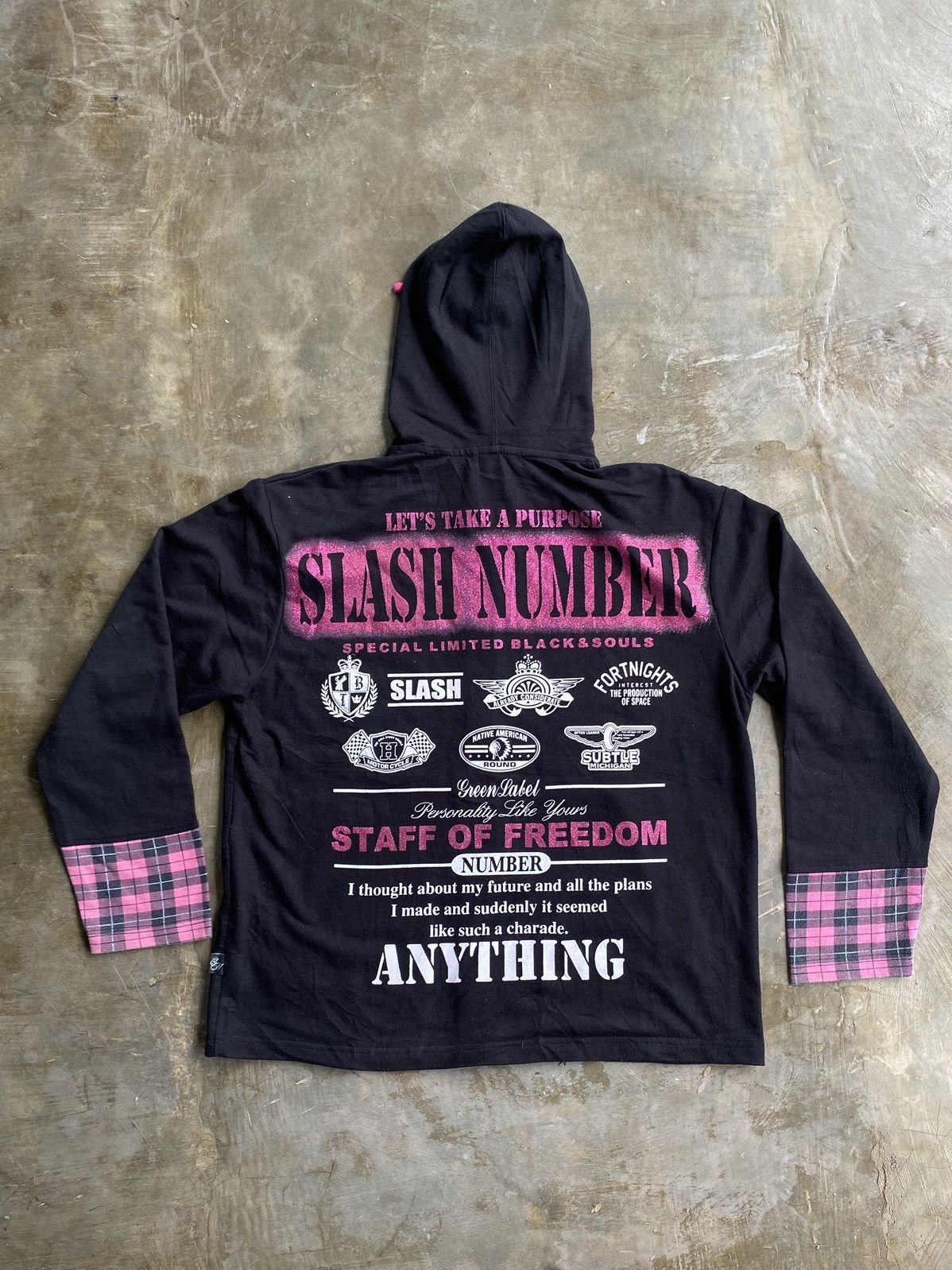 Beauty Beast × If Six Was Nine × Japanese Brand Slash Number Like Hoodie Size US M / EU 48-50 / 2 - 2 Thumbnail