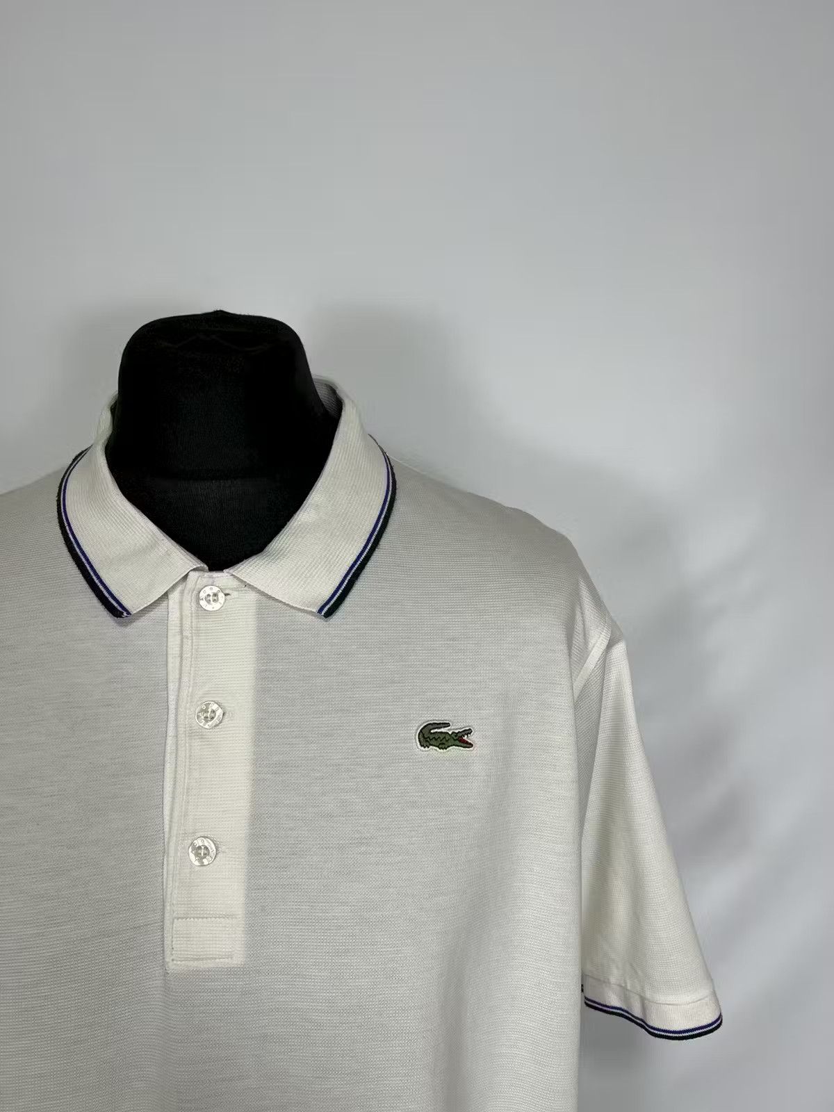 Designer × Lacoste × Vintage Vintage Lacoste polo T-shirt Size US XXL / EU 58 / 5 - 3 Thumbnail