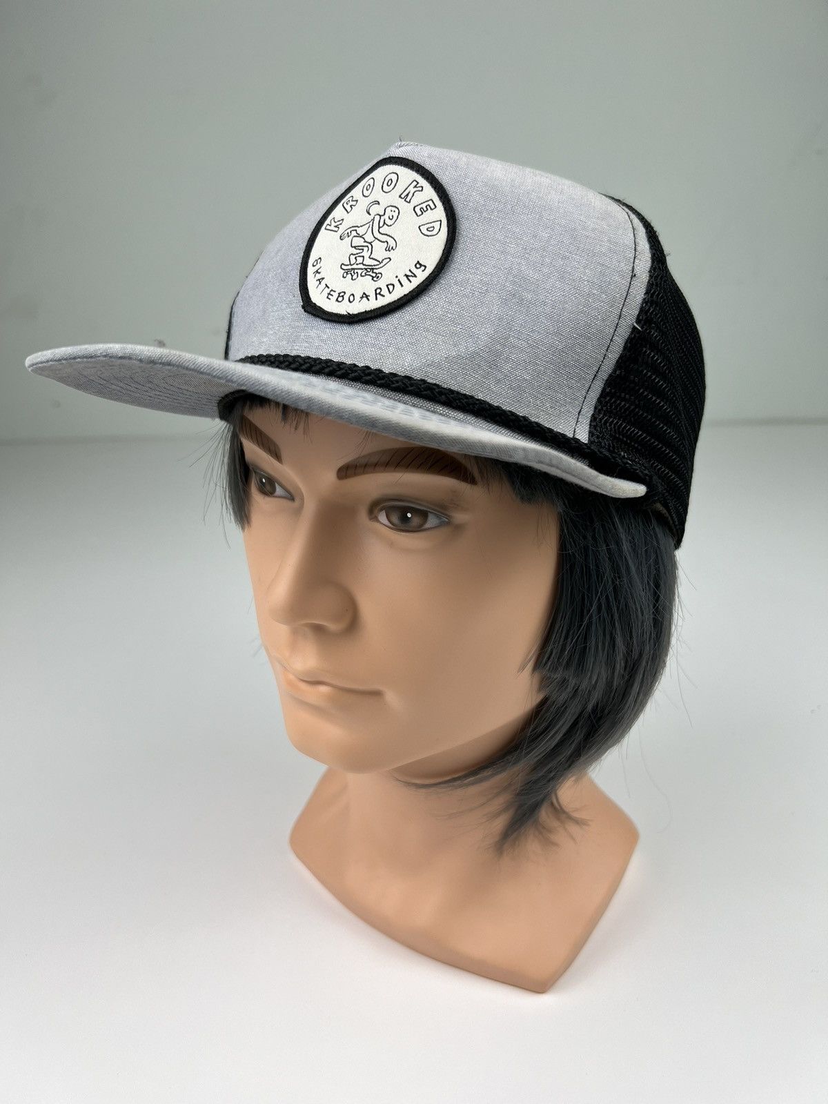 Krooked Krooked Skateboarding Trucker Hat Size ONE SIZE - 3 Thumbnail