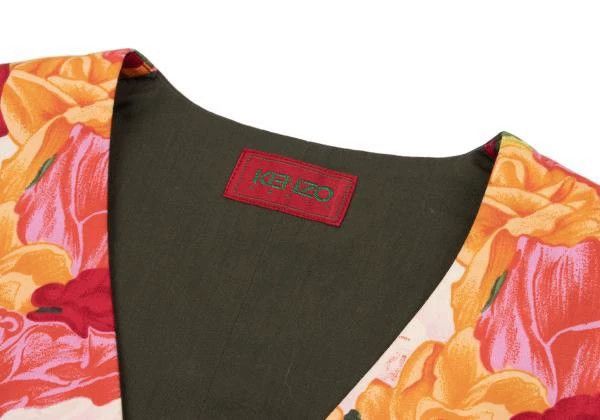 Kenzo KENZO Floral oil painting vest Size M / US 6-8 / IT 42-44 - 6 Thumbnail