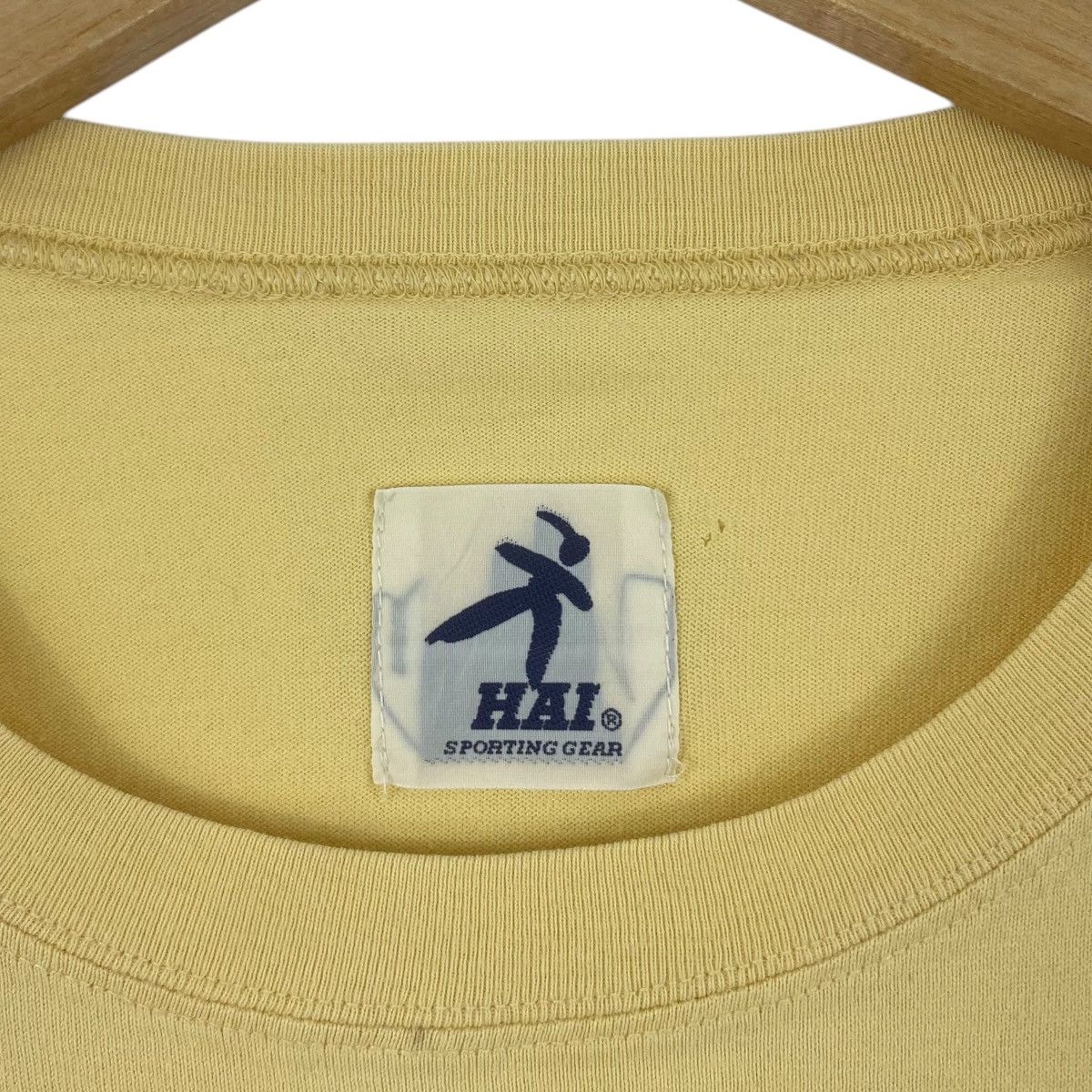 Issey Miyake Vintage HAI SPORTING GEAR Issey Miyake Distress Tee Shirt Size M / US 6-8 / IT 42-44 - 6 Thumbnail