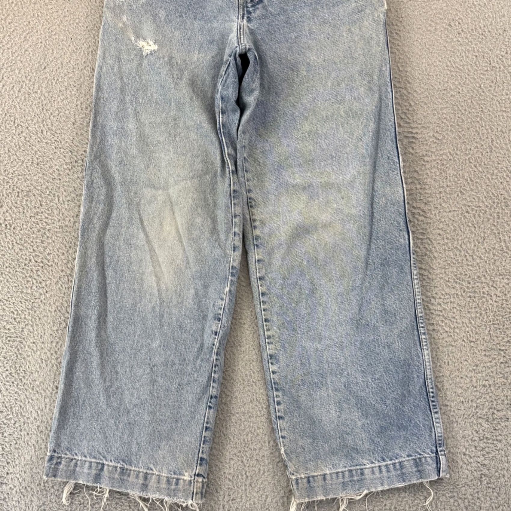 JNCO VINTAGE JNCO Jeans The Ark Mens 30x32 Blue Wide-Leg Baggy 90s Grunge Skate Denim Size US 30 / EU 46 - 2 Thumbnail