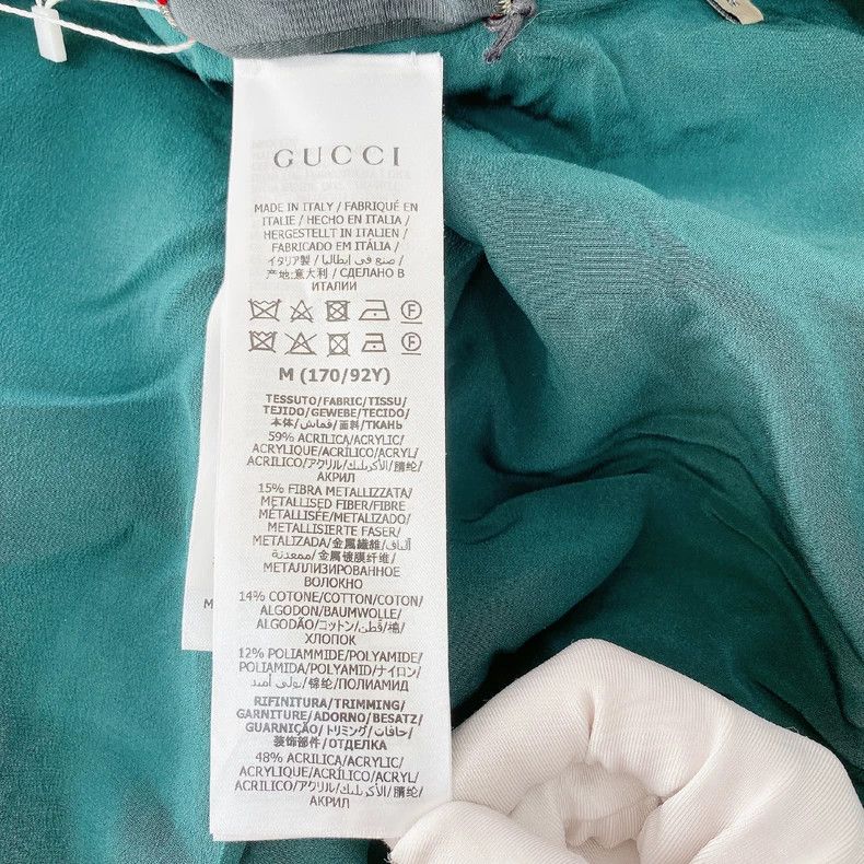 Gucci Gucci Green sequin cardigan jacket 2504-Nextarrow Size M / US 6-8 / IT 42-44 - 5 Thumbnail