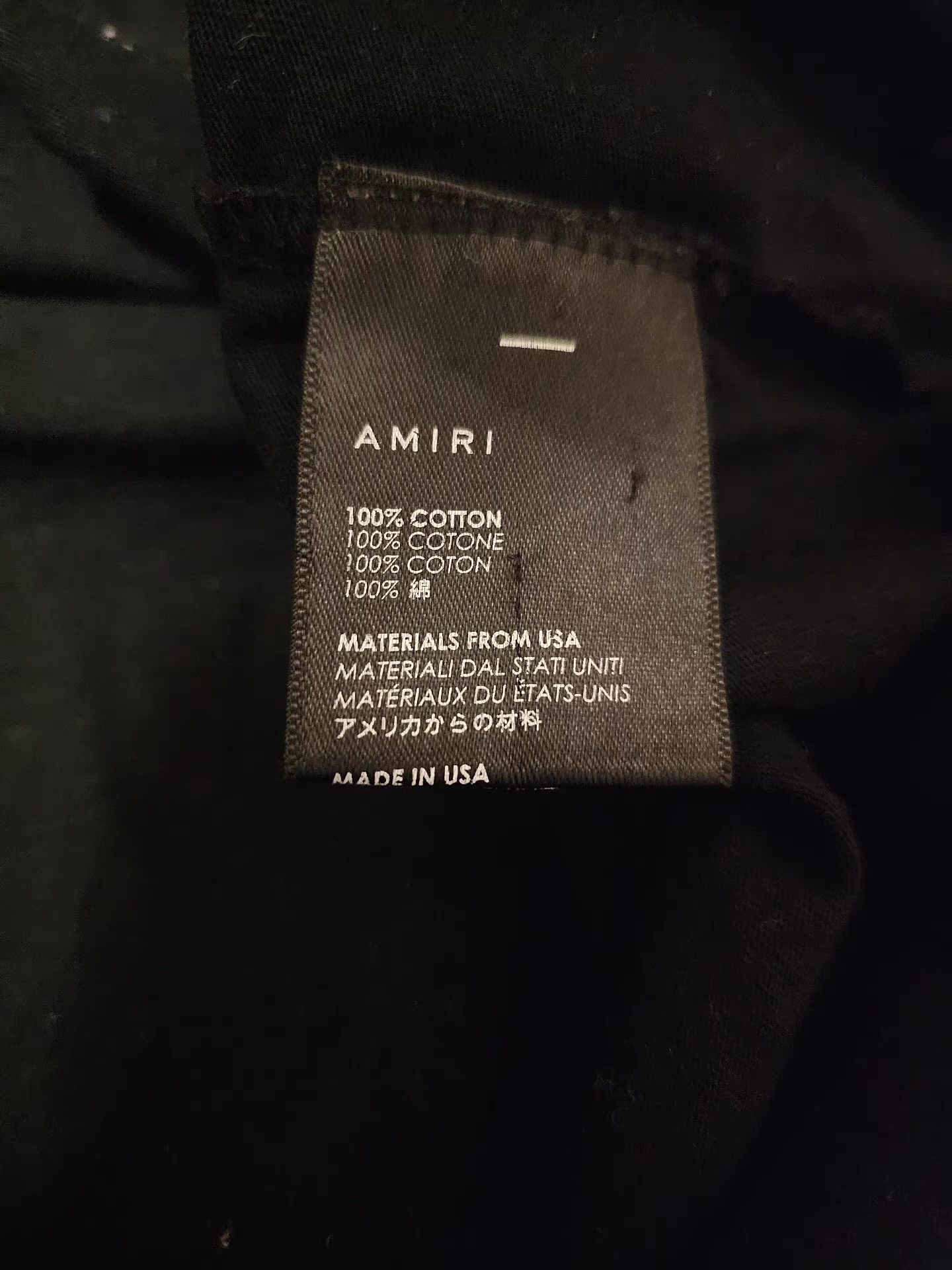 Amiri Amiri T-shirt Q4 Size US XS / EU 42 / 0 - 5 Thumbnail