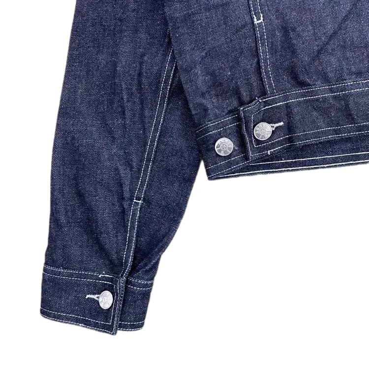 agnes b. Vintage Agnes B Indigo Denim Jackeg Size US M / EU 48-50 / 2 - 8 Thumbnail