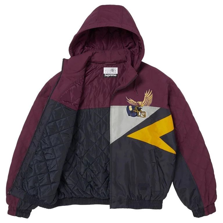 Maison Margiela × Supreme Supreme MM6 Maison Margiela Split Stadium Jacket Size US XL / EU 56 / 4 - 3 Thumbnail