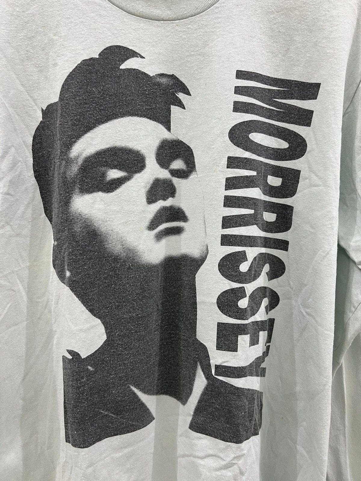 Morrissey VINTAGE 90s MORRESSEY TOUR CONCERT TSHIRT Size US L / EU 52-54 / 3 - 3 Thumbnail