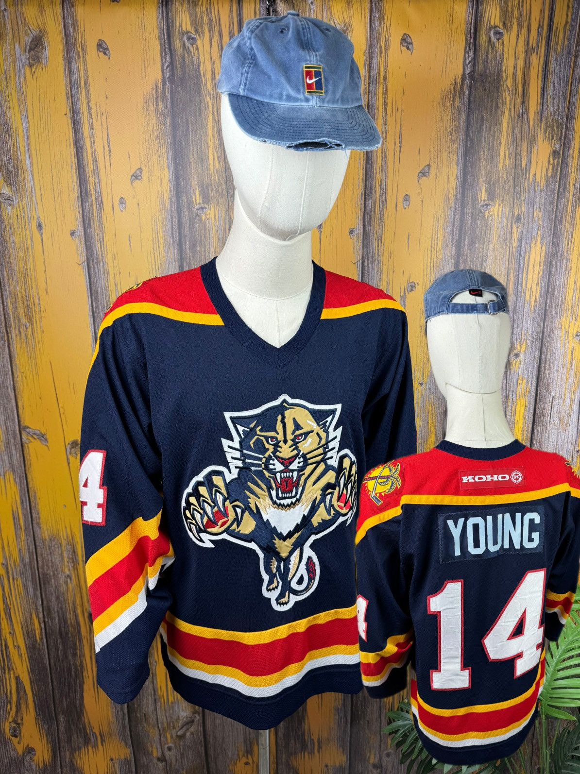 Koho KONO Florida Panthers Broken Stick #14 Hockey T-shirt Size US M / EU 48-50 / 2 - 1 Thumbnail