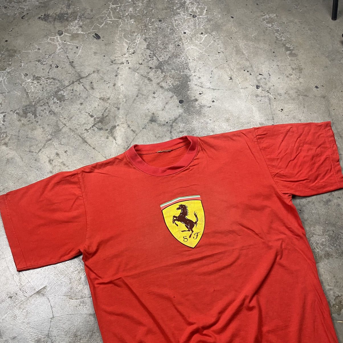 Ferrari × Vintage Grail 90s Ferrari Big Logo Tee Size US L / EU 52-54 / 3 - 3 Thumbnail