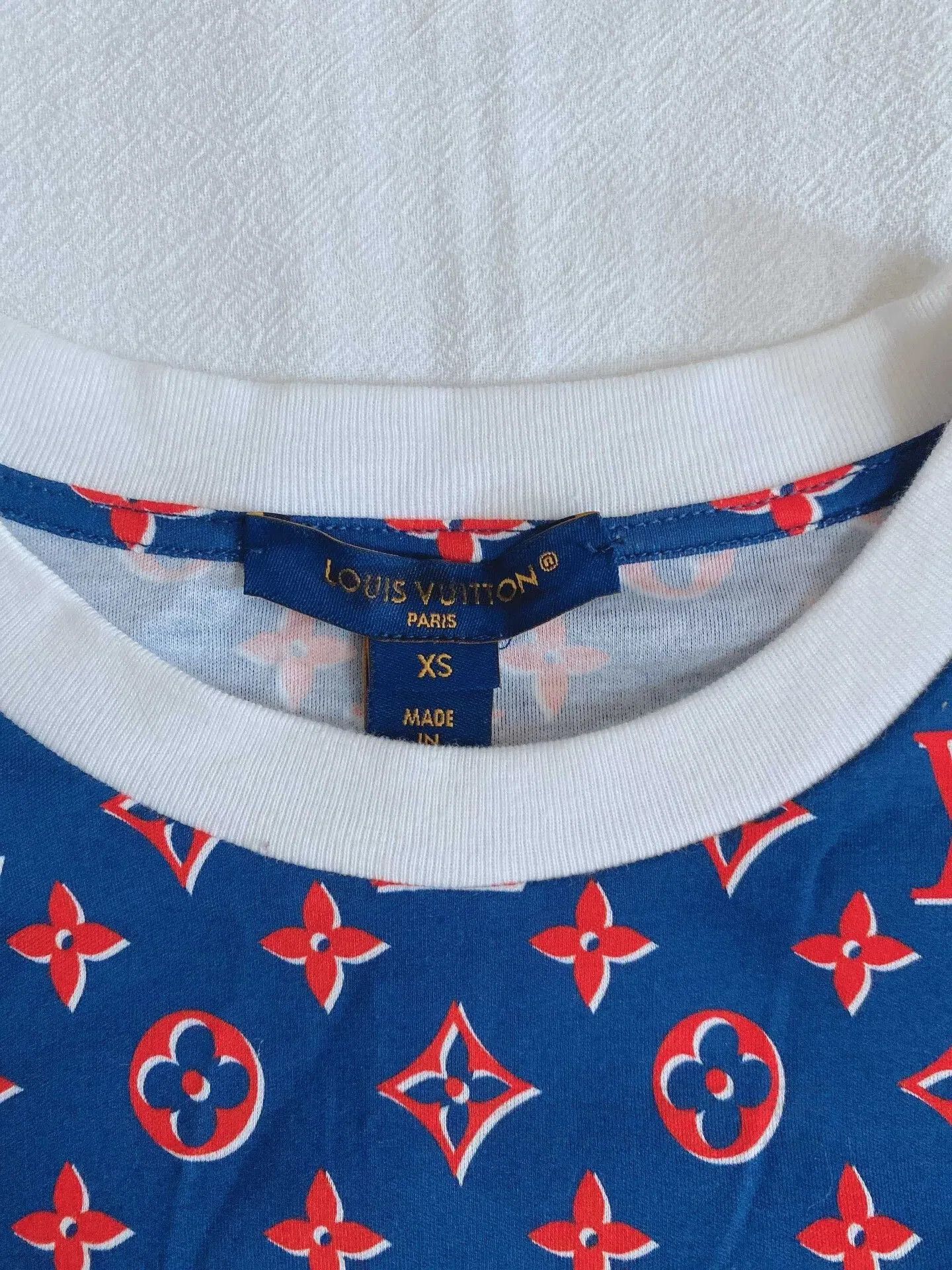 Louis Vuitton LV Full Logo Cotton Dress. Size XS / US 0-2 / IT 36-38 - 3 Thumbnail