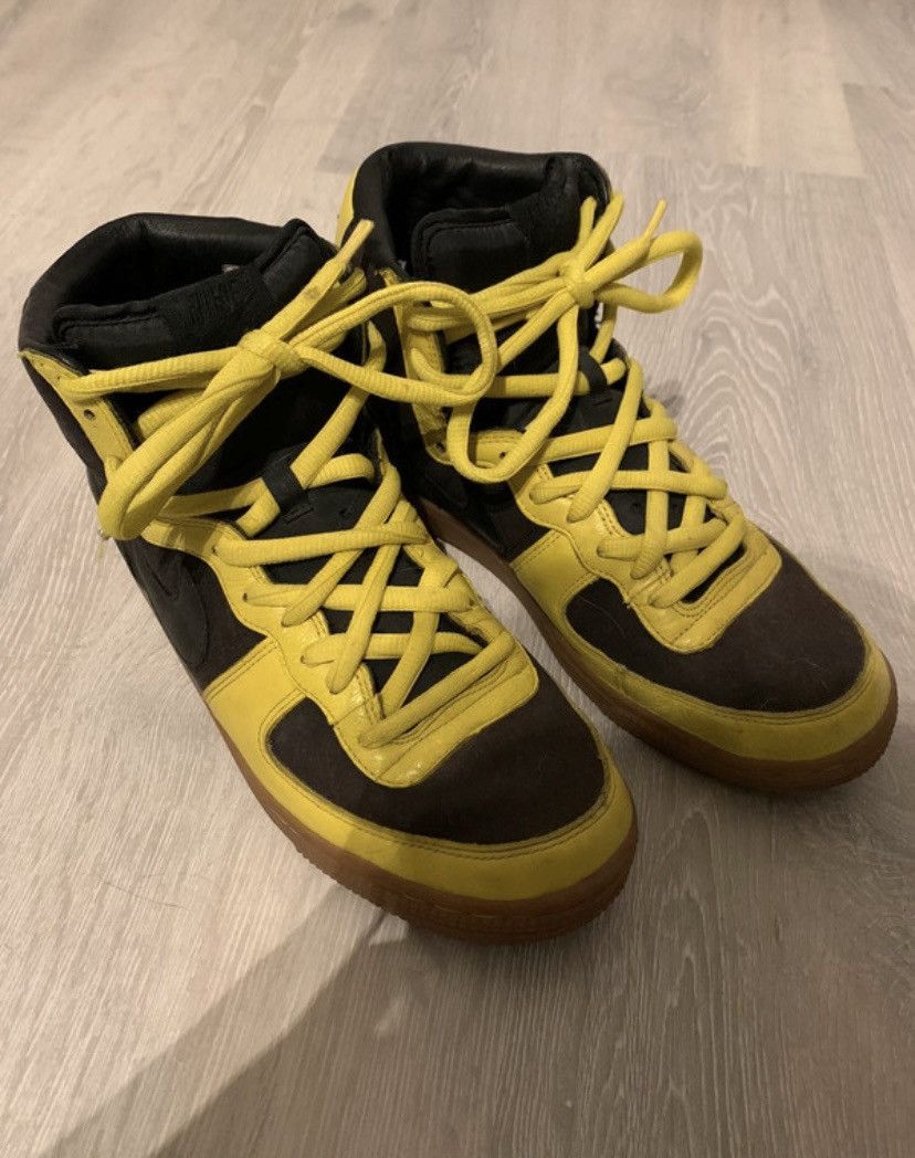 Jordan Brand × Nike × Vintage yellow nike shoes Size US 9 / EU 42 - 1 Thumbnail