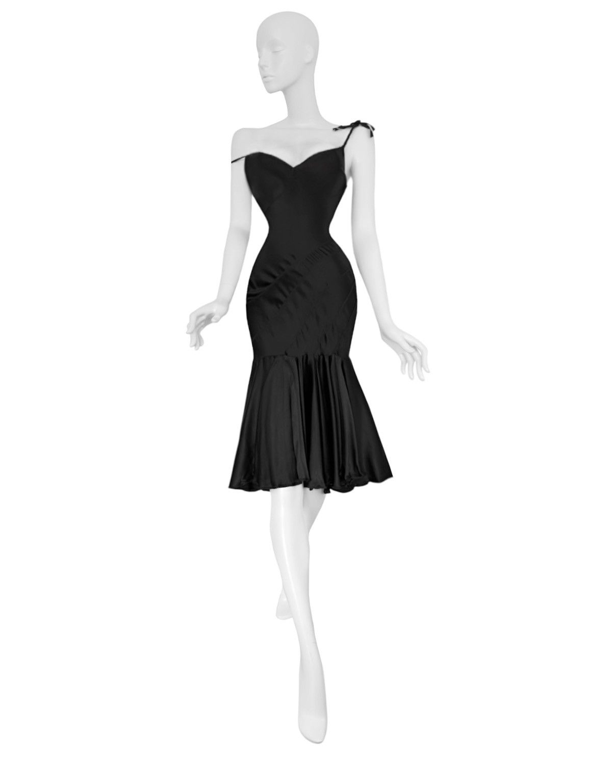 Roberto Cavalli Roberto Cavalli 2004 black silk dress Size S / US 4 / IT 40 - 1 Thumbnail