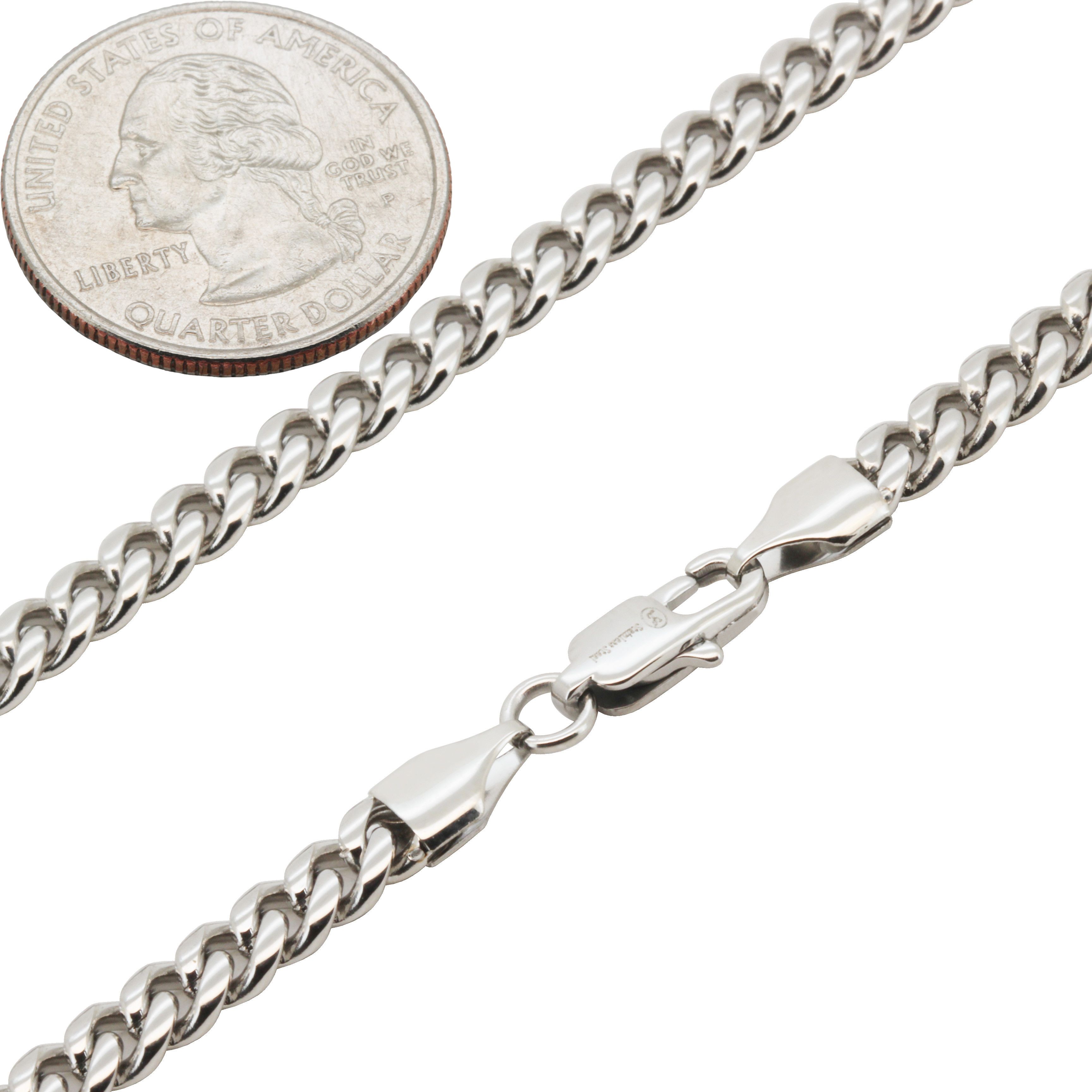 Other 316L SS 5mm Miami Cuban Link Bracelet 7.5" Size ONE SIZE - 1 Preview
