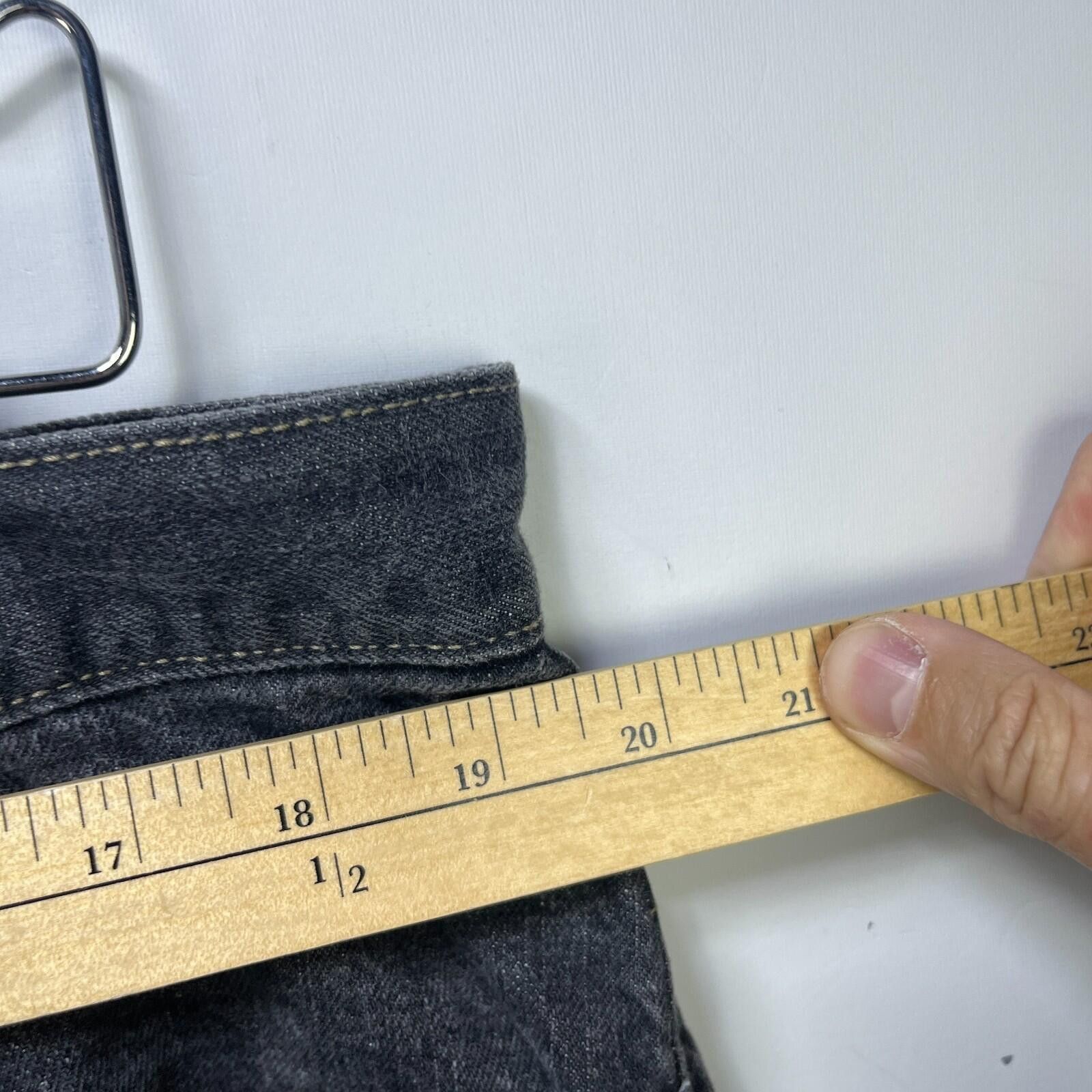 Levi's Vintage Levi's 569 Loose Straight Black Denim Jean Shorts 38 Size US 38 / EU 54 - 7 Thumbnail