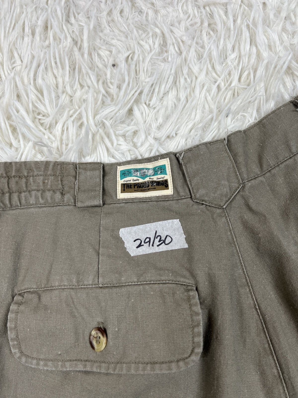 Japanese Brand The Proud Wings Cargo Short Pants Size US 29 - 4 Thumbnail