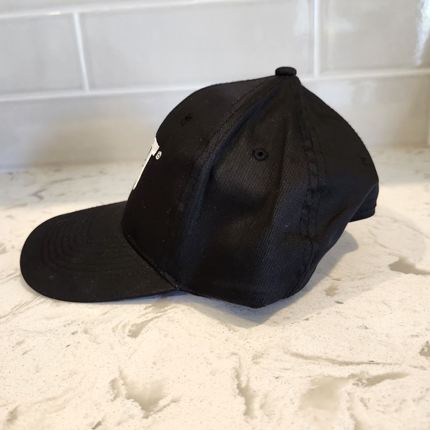 Vintage CAT Trucker Hat Baseball Black CAT Logo Classic Men Adjustable Hat Size ONE SIZE - 6 Thumbnail