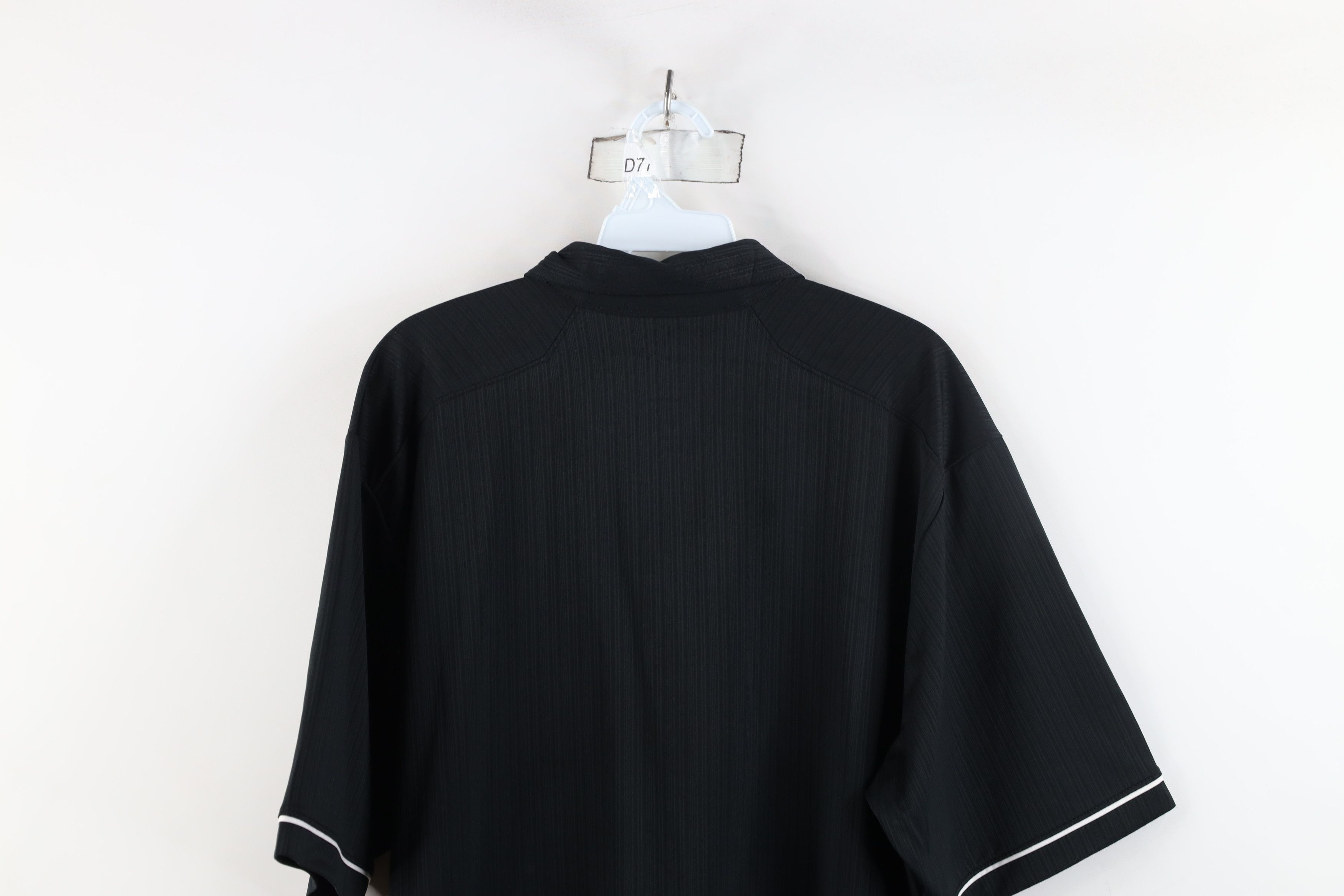 Nike × Vintage Nike University of Central Collared Golf Polo Shirt Black Size US L / EU 52-54 / 3 - 13 Thumbnail