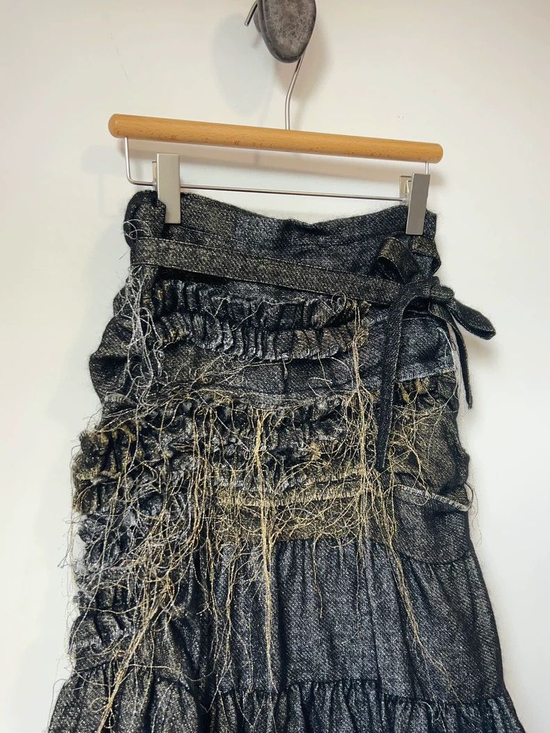 Comme des Garcons Comme Des Garcons size XS Skirt with gold and silver threa Size 24" / US 00 / IT 34 - 5 Thumbnail