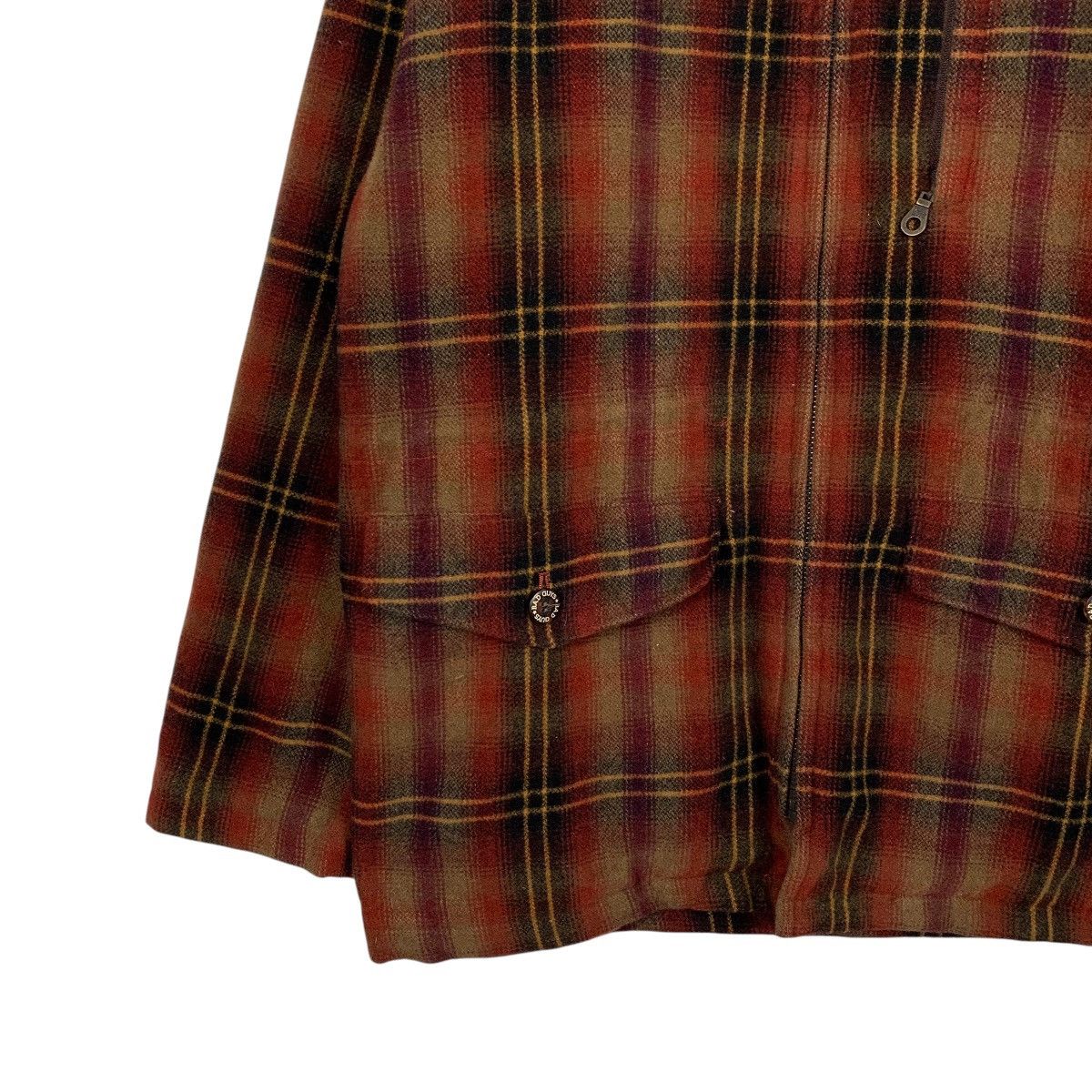 Japanese Brand Bad Guys Tartan Hooded Skate Jacket Size US M / EU 48-50 / 2 - 3 Thumbnail
