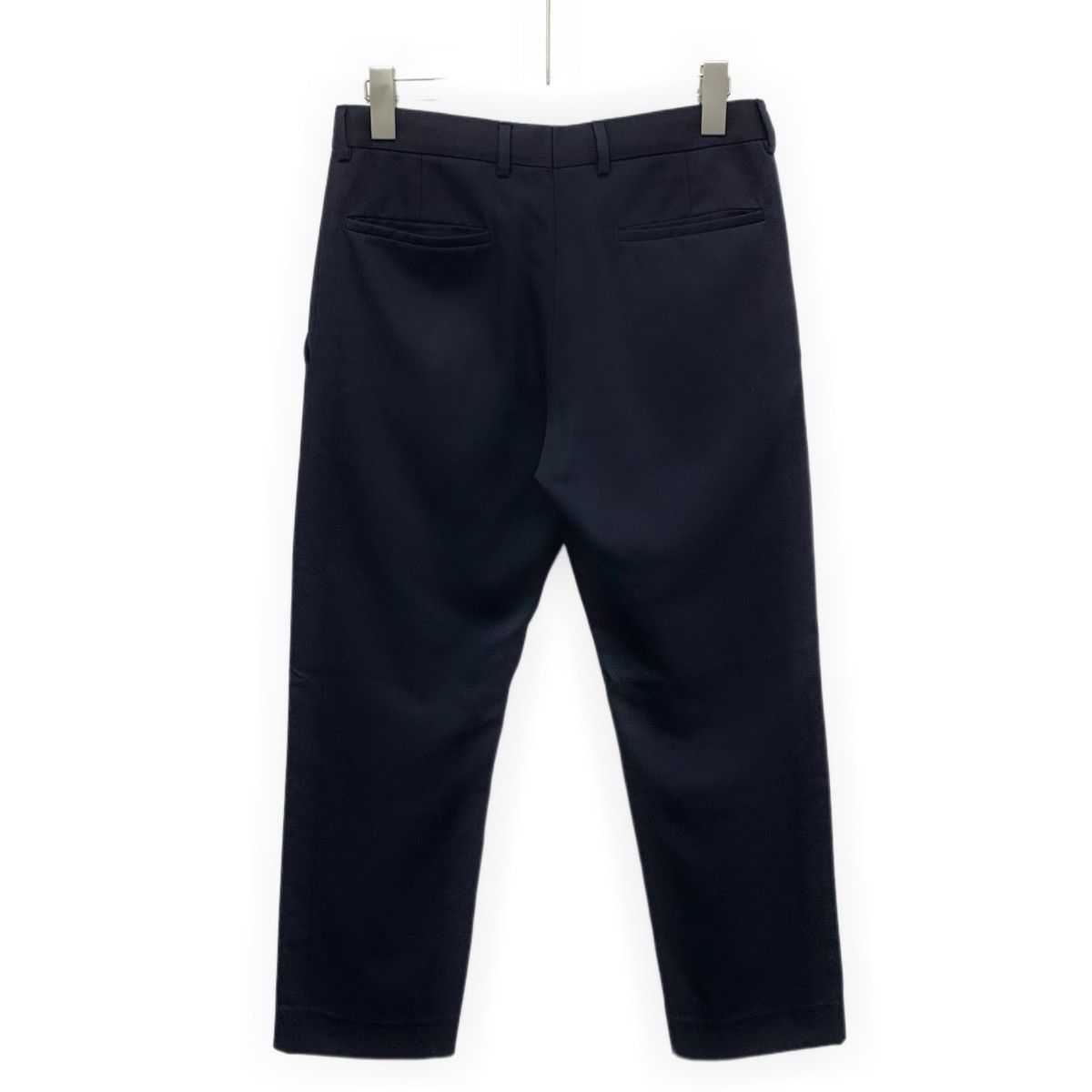 Givenchy Givenchy Dark Blue Wool Casual Suit Trousers K26WX Size US 32 / EU 48 - 2 Thumbnail