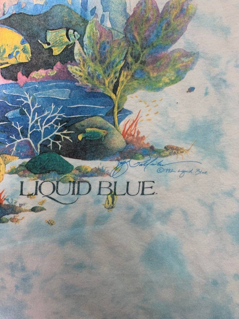Liquid Blue Vintage Liquid Blue Coral Reef 1992 Size US XL / EU 56 / 4 - 4 Thumbnail