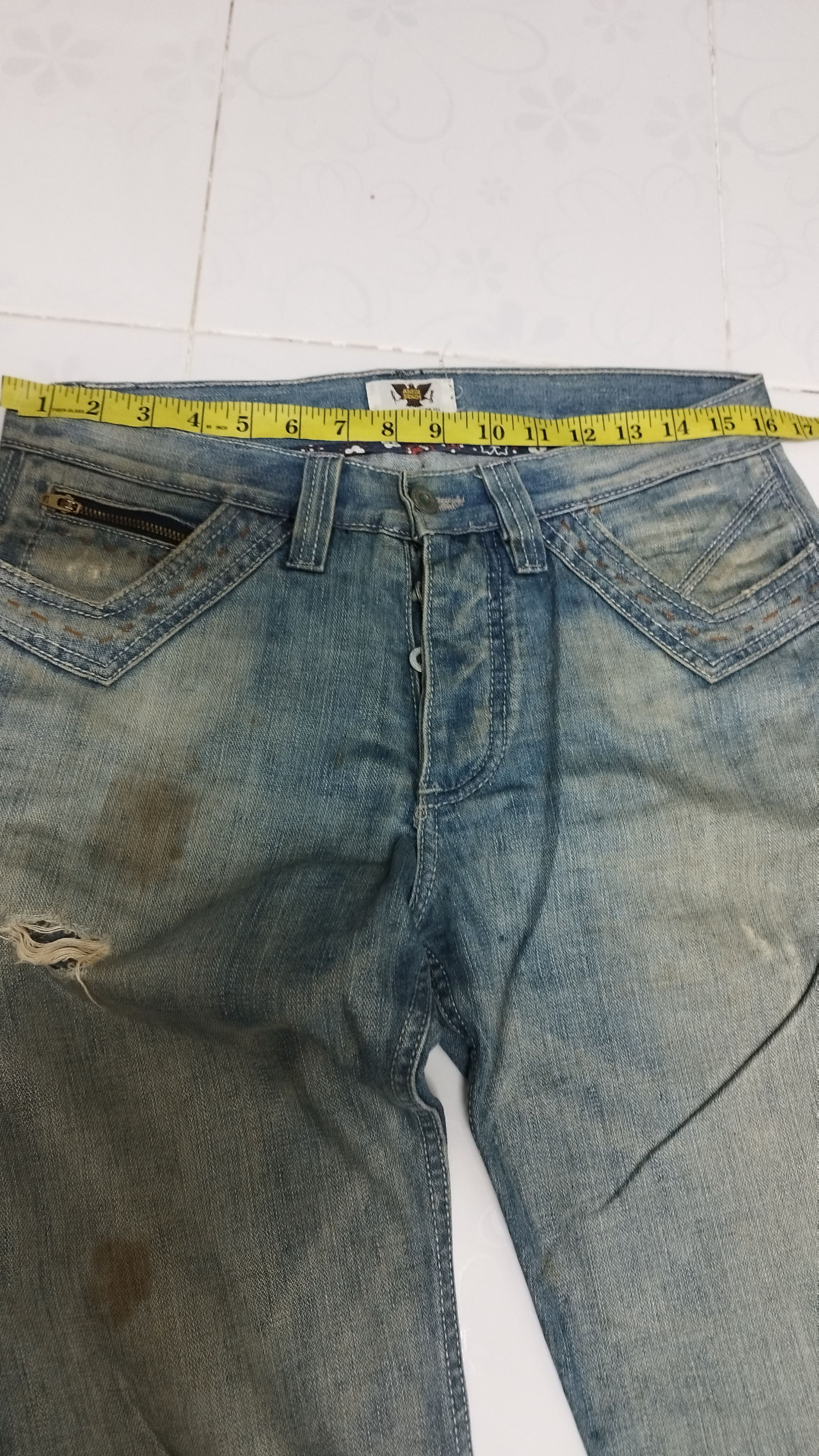 Antik Denim × Cowboy Equipment × Le Grande Bleu (L.G.B.) ANTIK DENIM flare Size US 32 / EU 48 - 3 Thumbnail