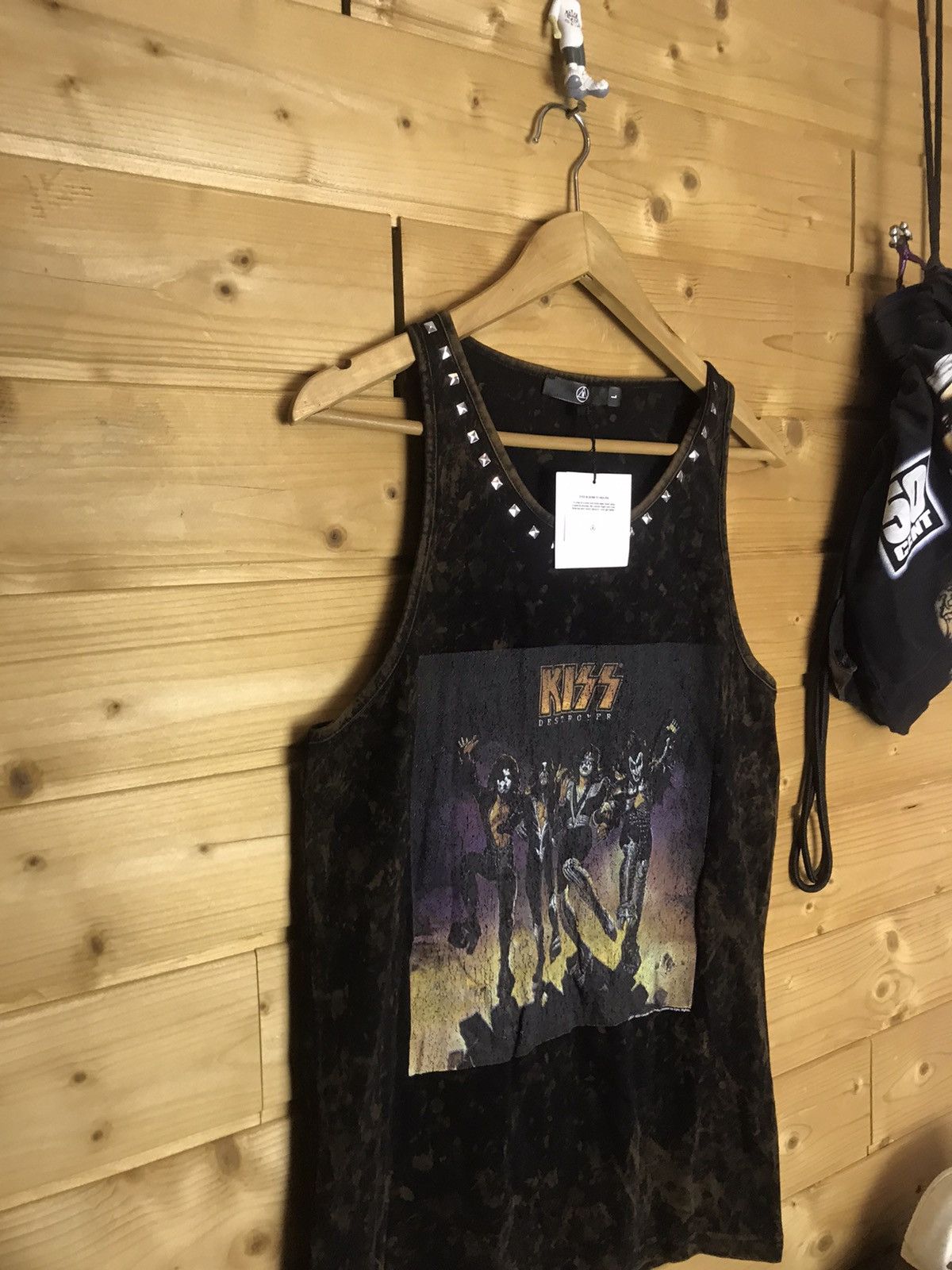 Band Tees Missguided Kiss garment dyed shirt with tag Size L / US 10 / IT 46 - 3 Thumbnail