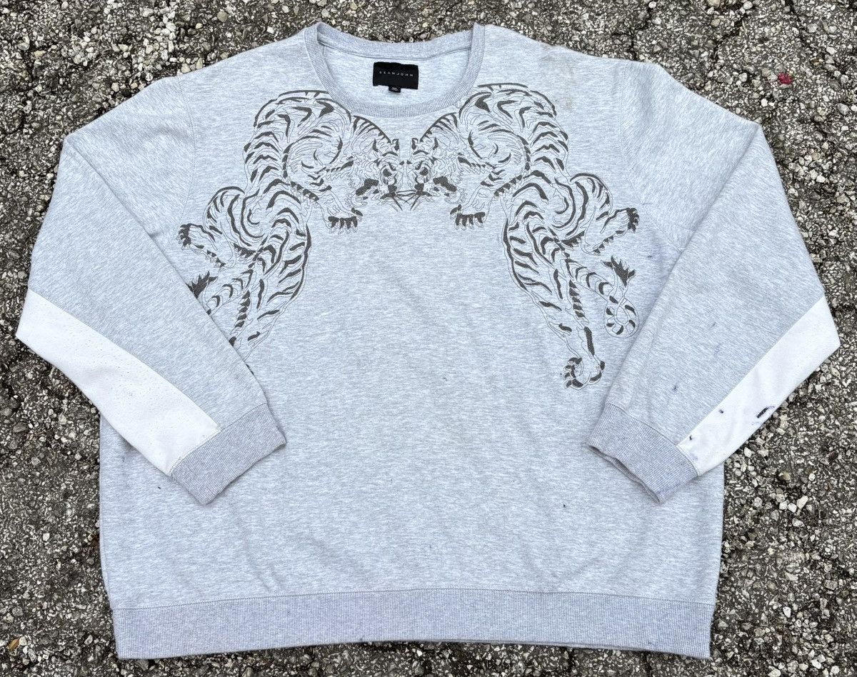 Sean John Vintage 2000s Sean John Embroidered Tiger Size US XXL / EU 58 / 5 - 1 Thumbnail