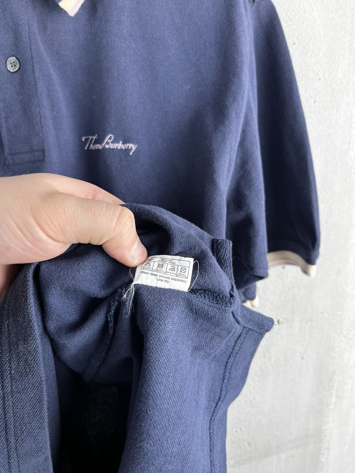 Burberry Thomas Burberry polo shirt vintage size L Size US XL / EU 56 / 4 - 11 Thumbnail