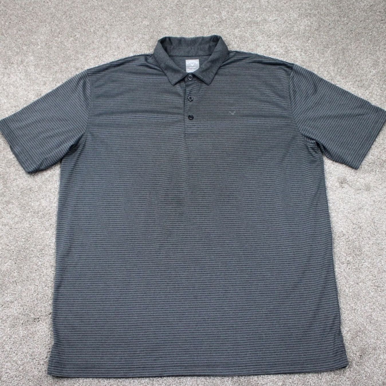 Callaway Callaway Opti-Dri Polo Shirt Mens XL Gray Short Sleeve Golf Pullover Polo Shirt Size US XL / EU 56 / 4 - 2 Thumbnail
