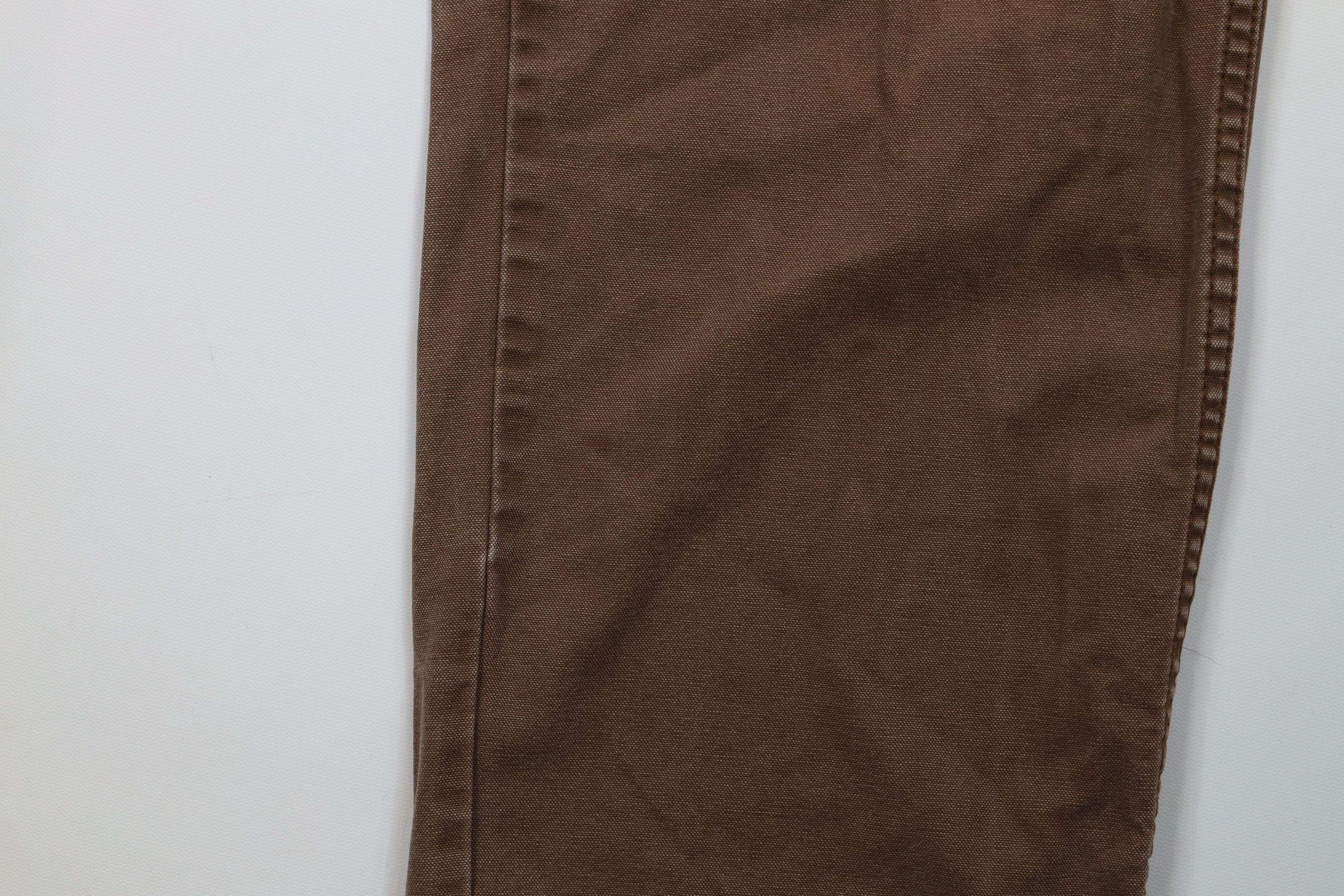 Dickies Vintage Y2K Dickies Workwear Wide Leg Dungaree Pants Brown Size US 42 / EU 58 - 5 Thumbnail